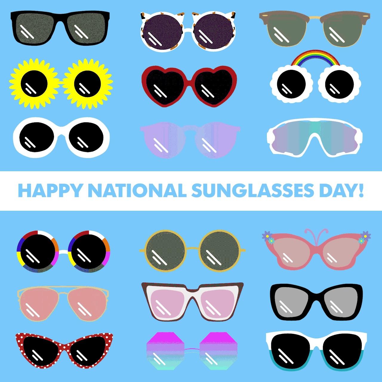 HAPPY NATIONAL SUNGLASSES DAY EVERYONE 😎 r/sunglasses