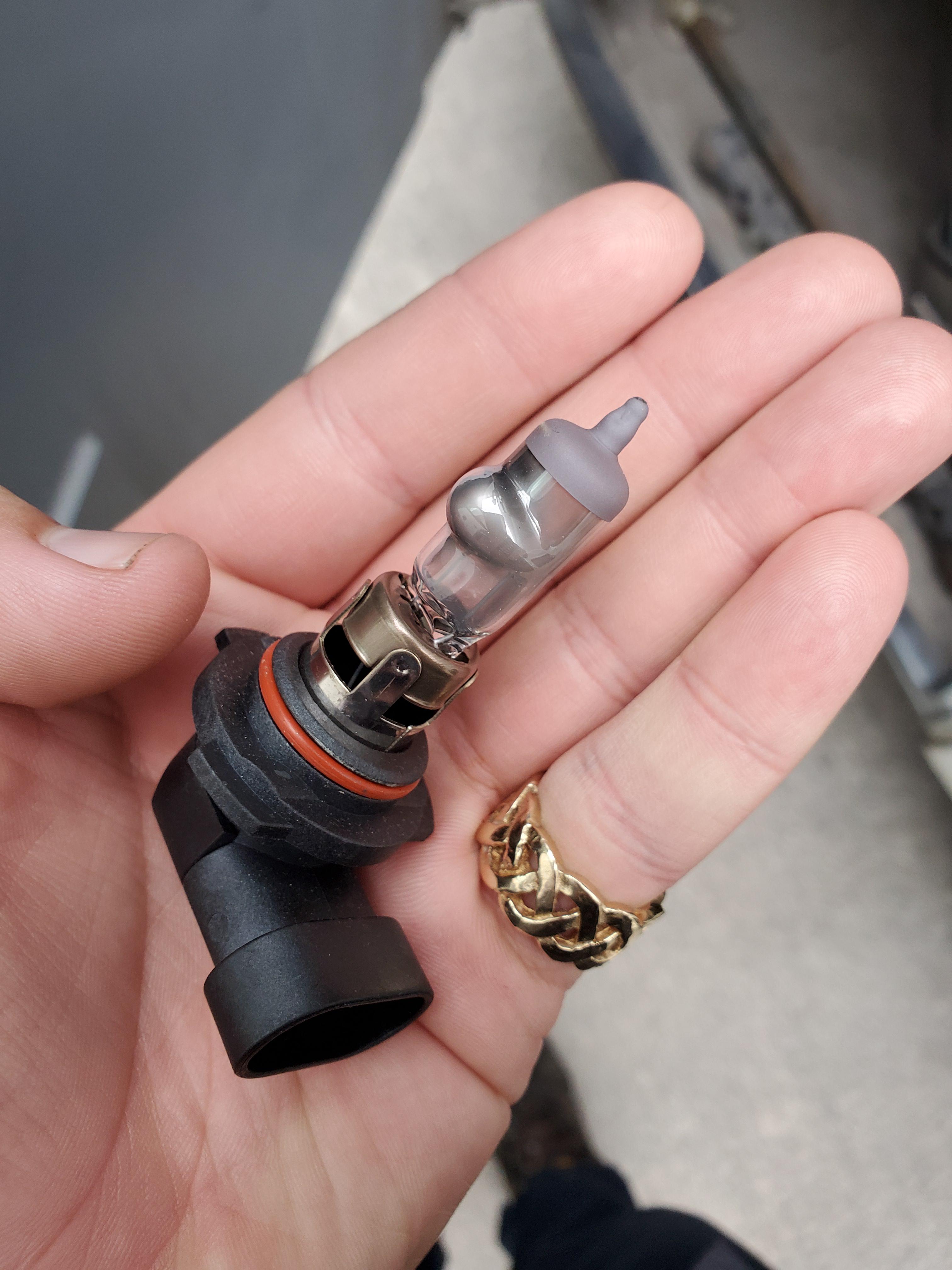 Ever seen a light bulb get so hot that it bubbled? r