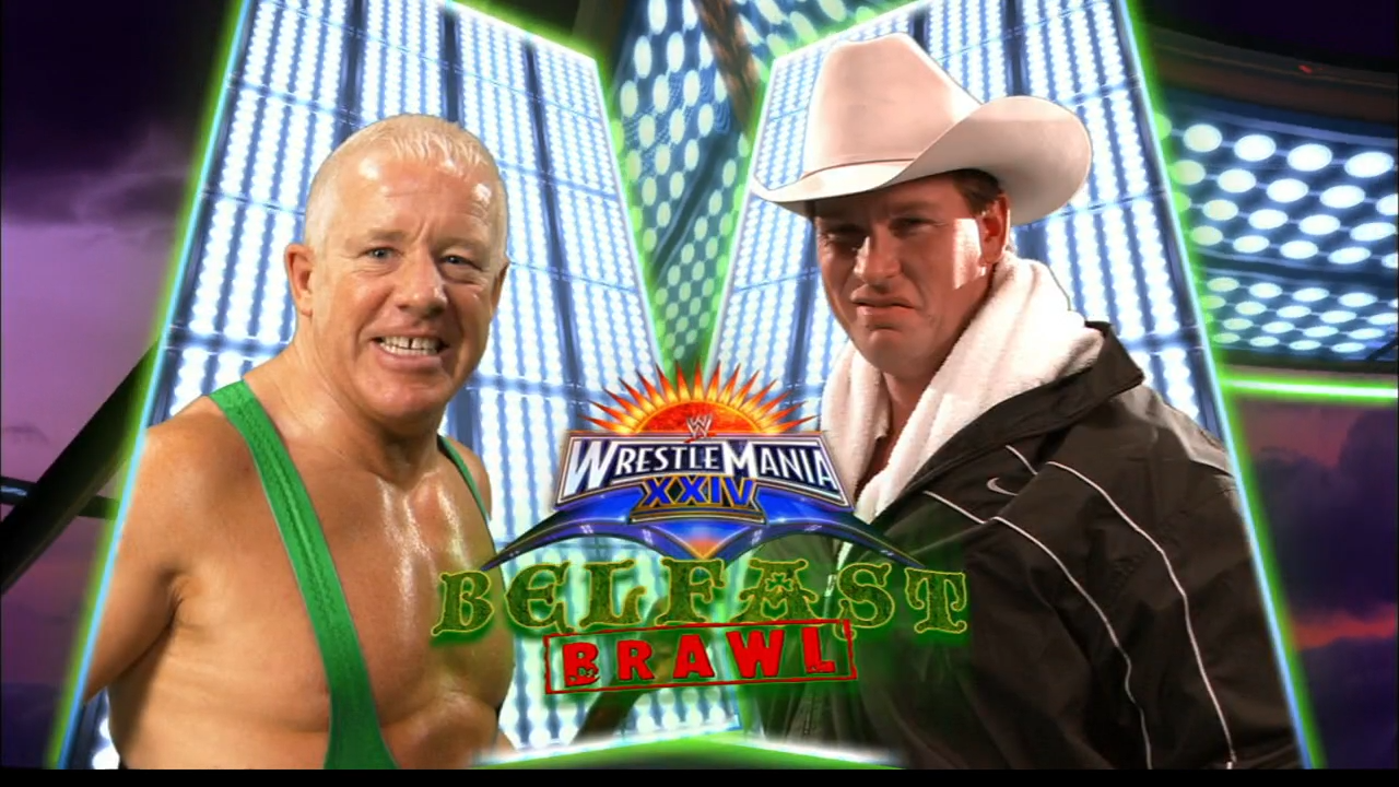 Finlay vs. JBL Wrestlemania 24 r/WWEMatchGraphics