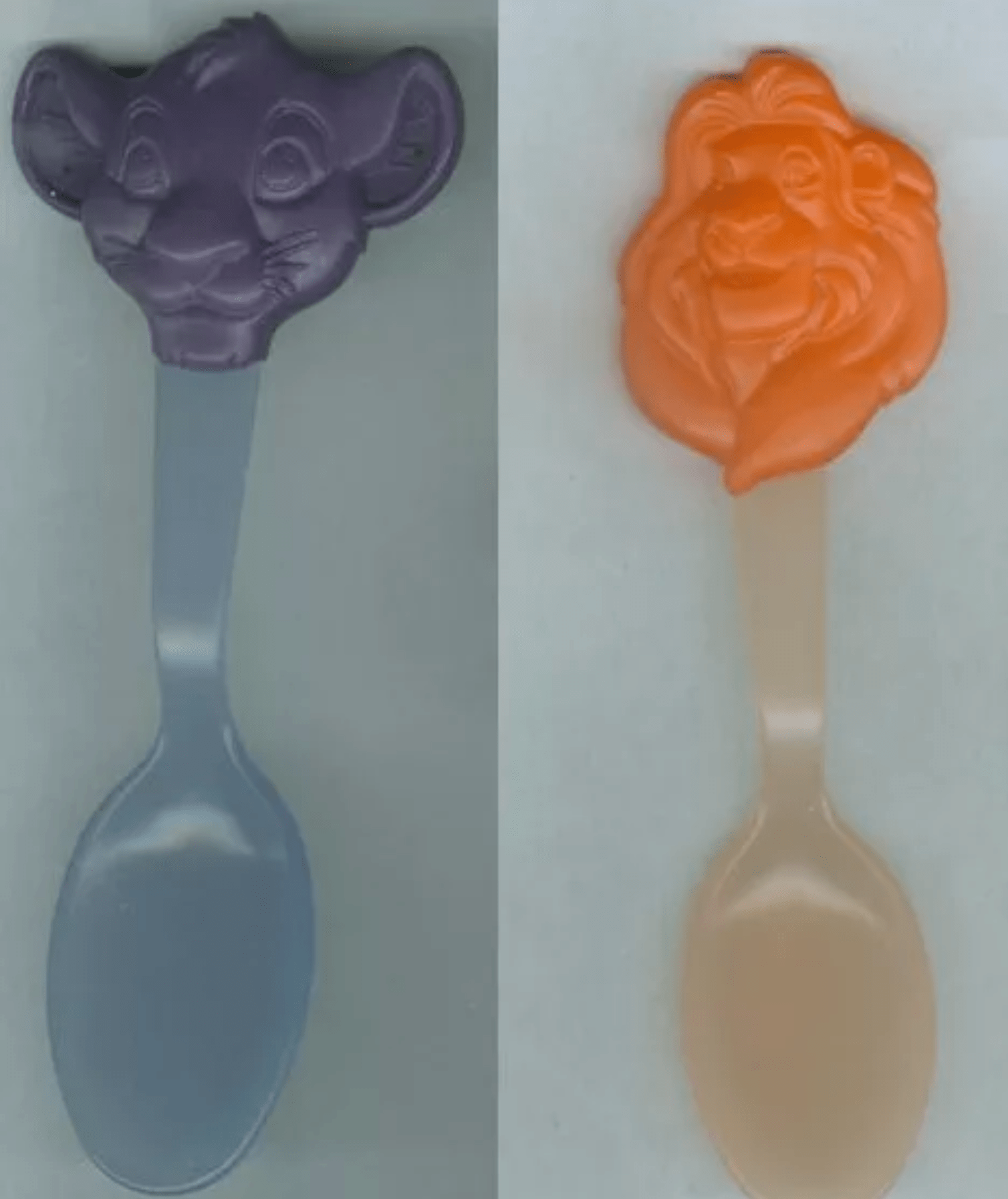 Colorchanging Lion King spoons from Kellogg's r/nostalgia