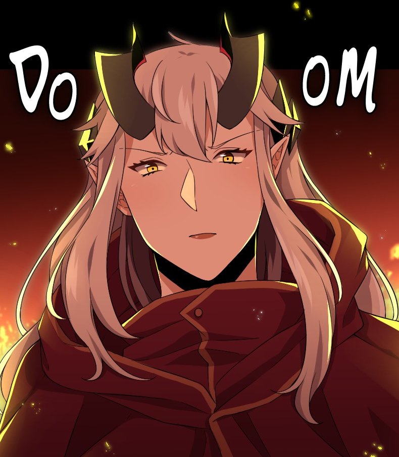 Queen Vel from The Mage & Demon Queen webtoon is a goal