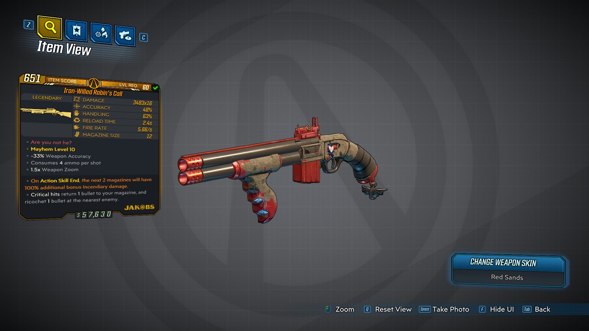 One of the best Jakob shotgun for Fl4k right now r/borderlands3