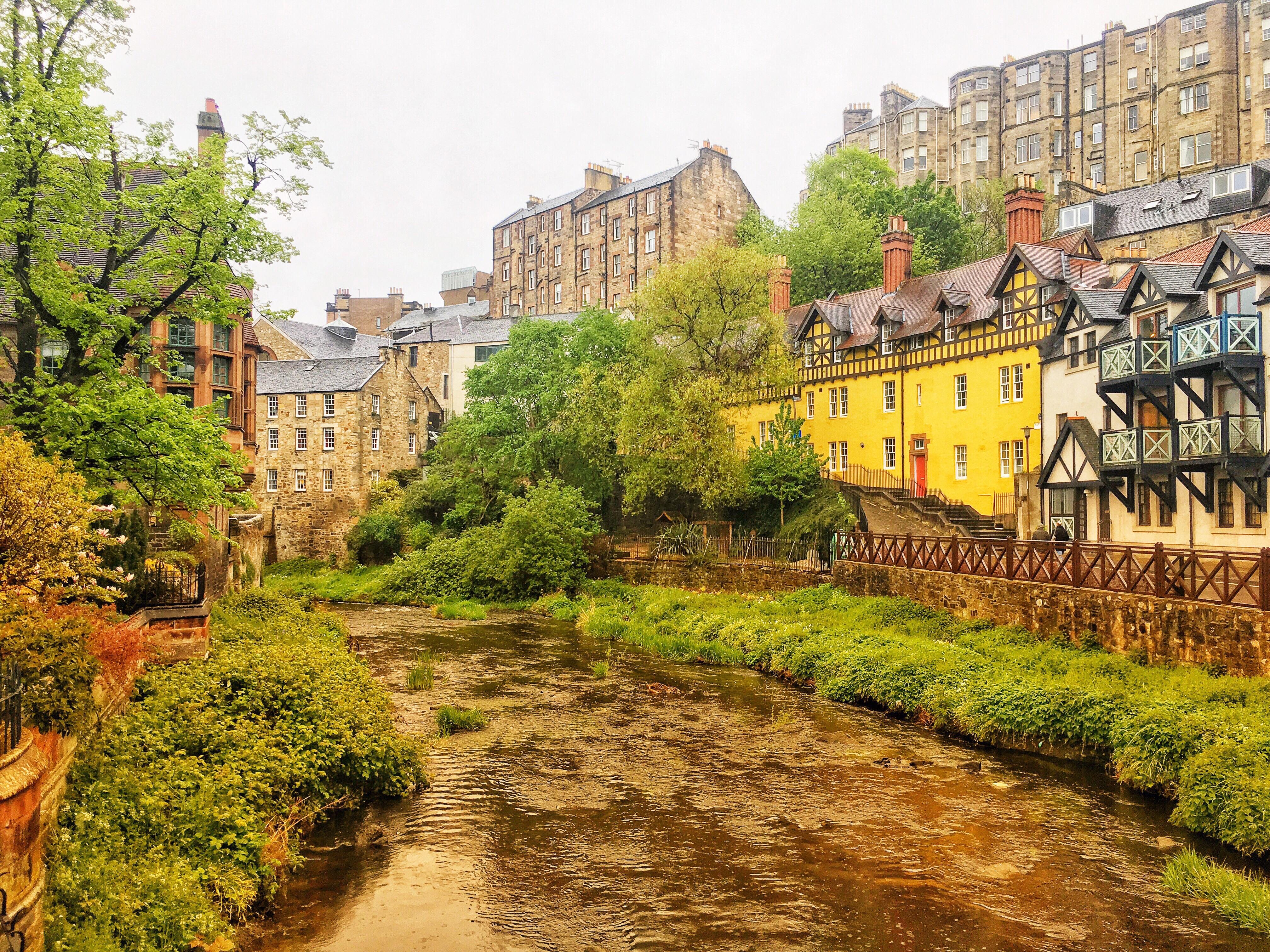 Dean Village Edinburgh in Scotland r/pics