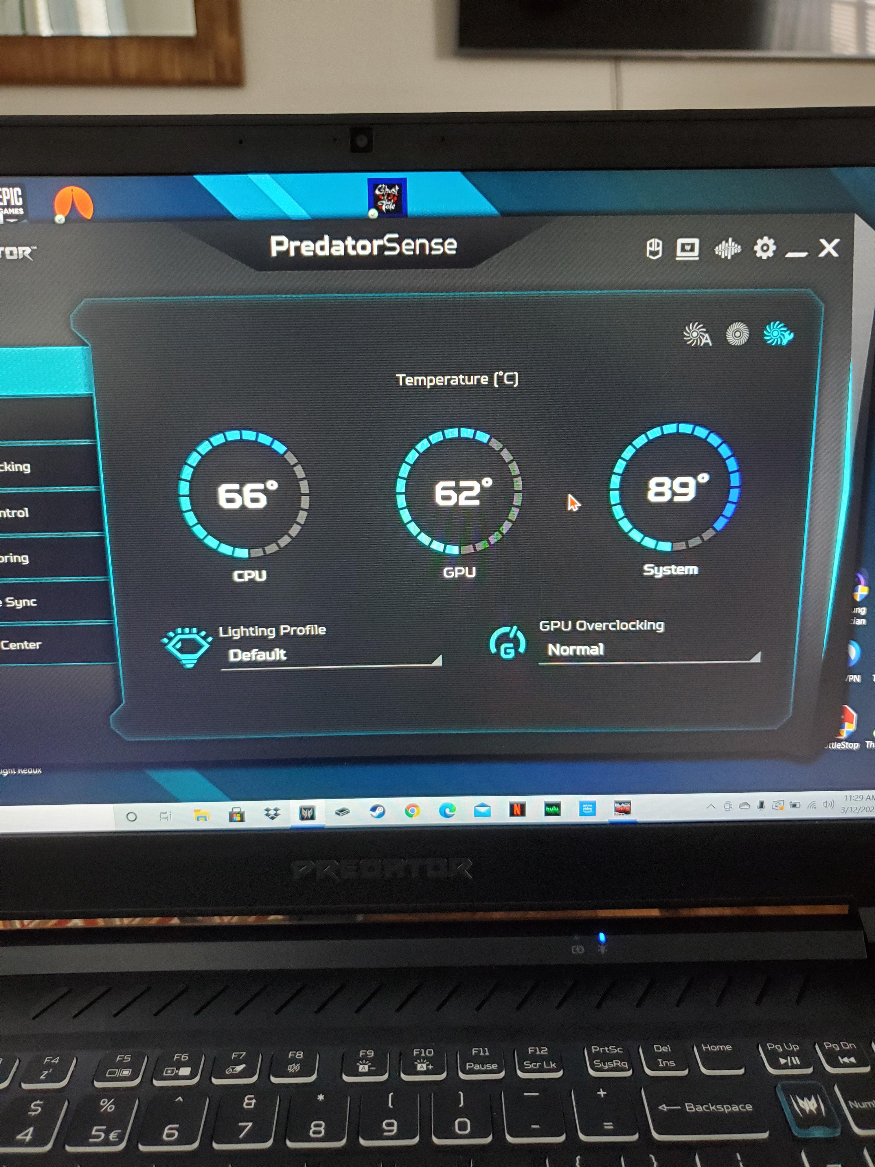 How to fix high system temps while gaming. Laptop doesn't feel hot at