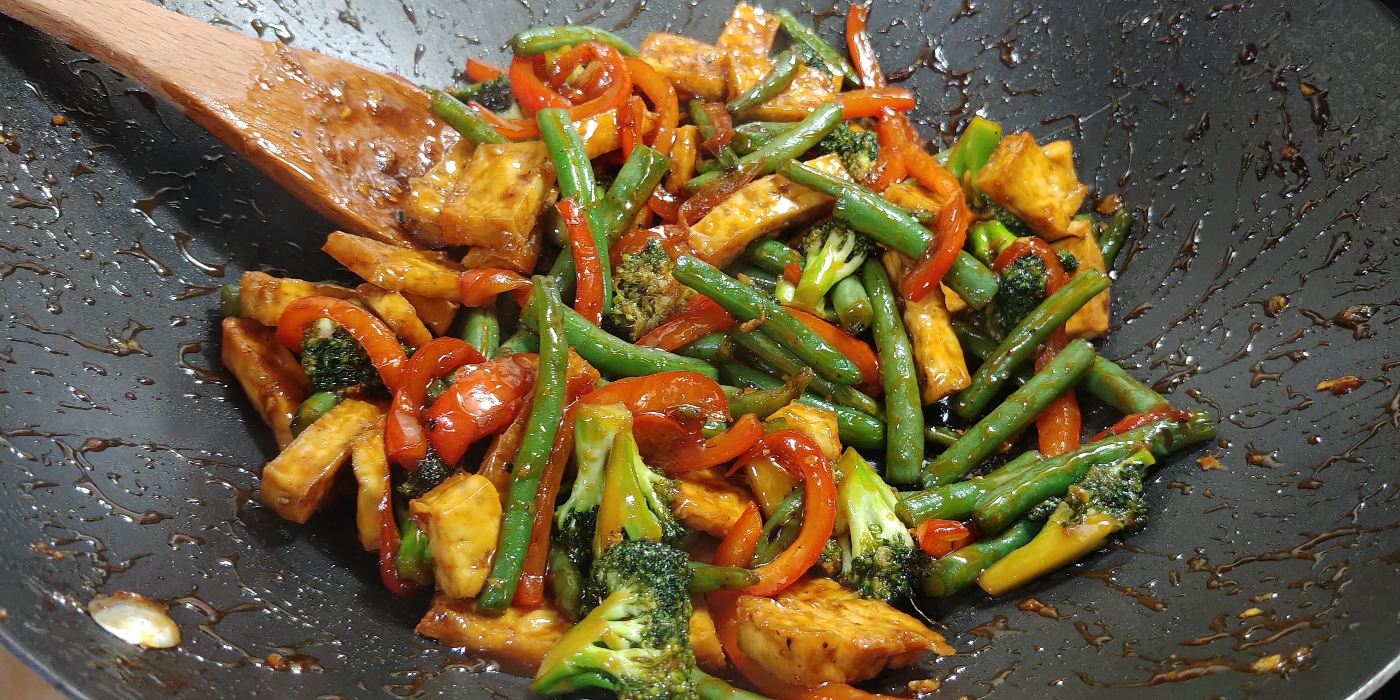 Tofu Stir Fry I've been eating regularly lately! r/veganrecipes