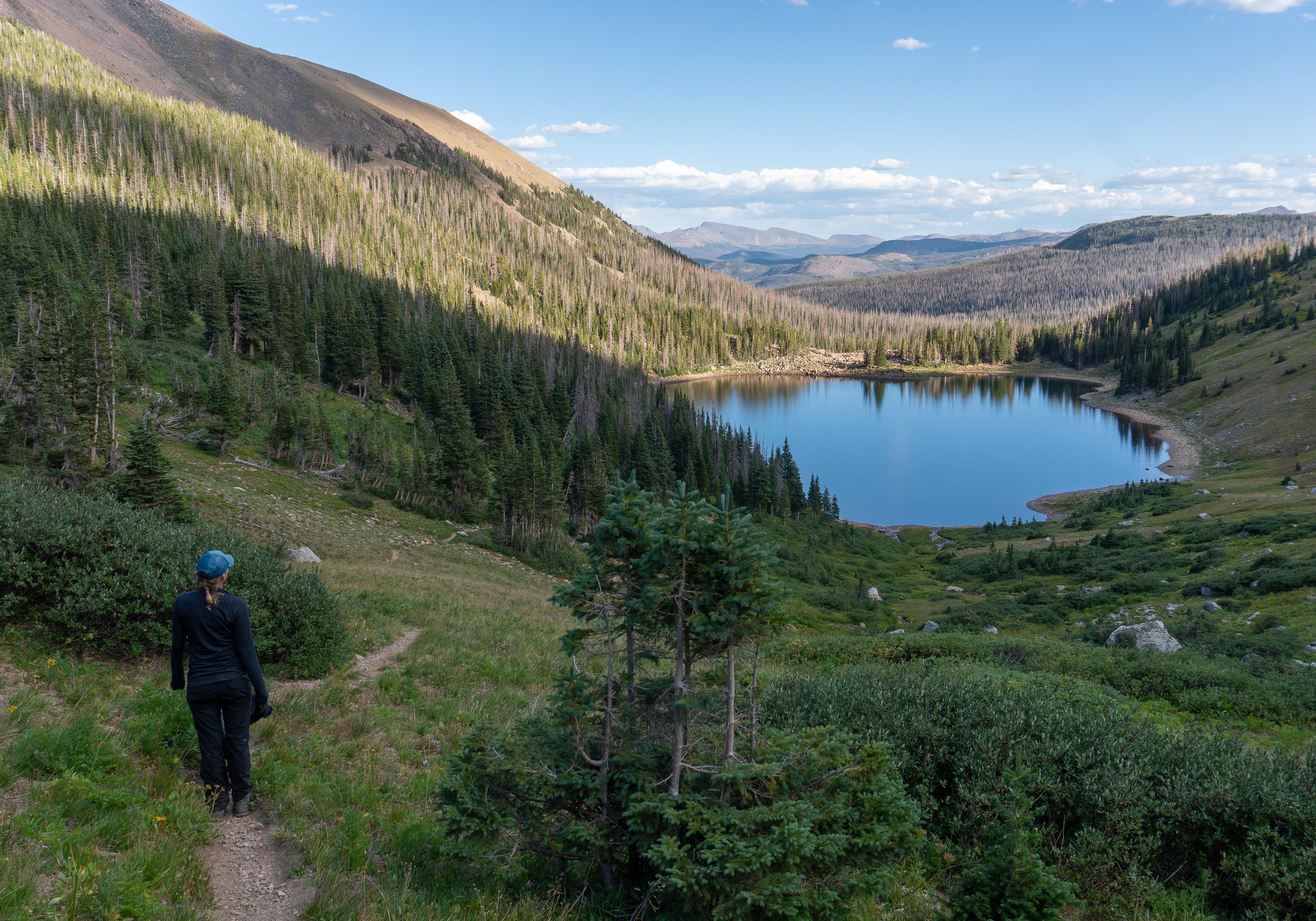 My wife, pup, and I really enjoyed an overnight near Blue Lake (in the