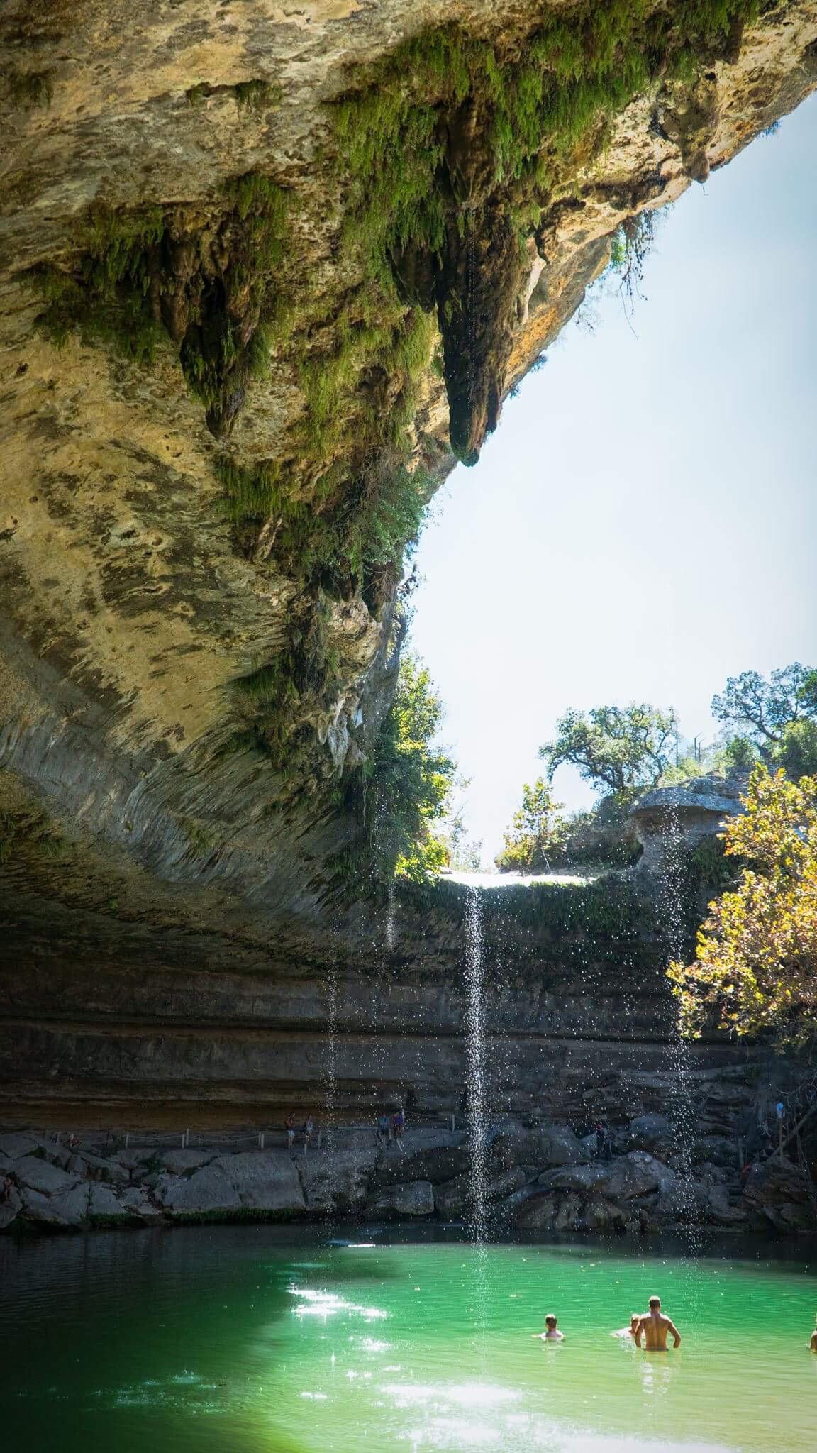 Visited Hamilton Pool for the first time today. It’s amazing how huge