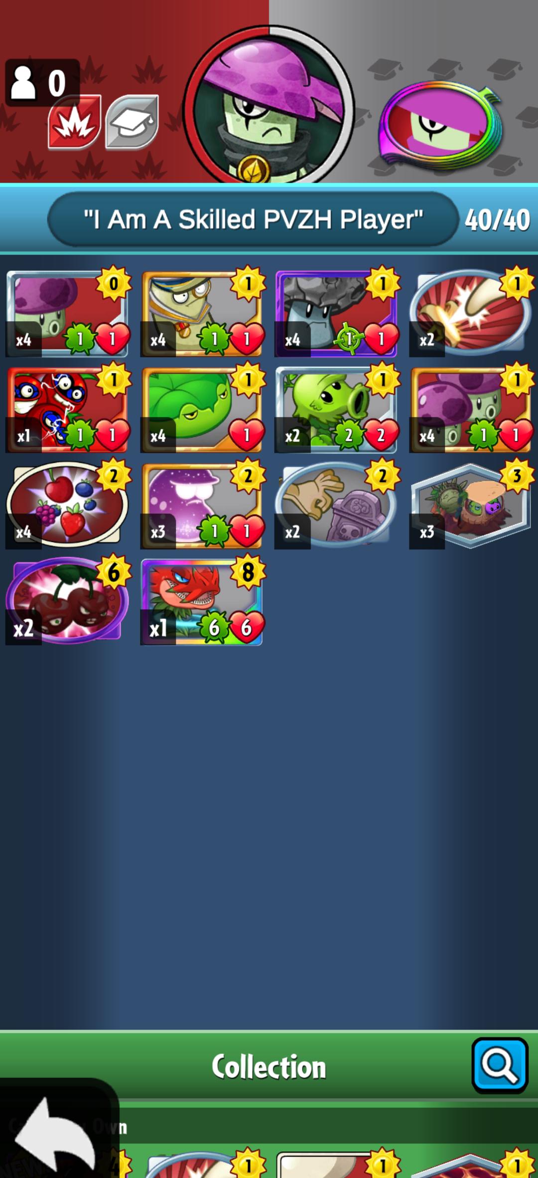 My cycle cap deck, went 82 with it. Criticisms are PvZHeroes