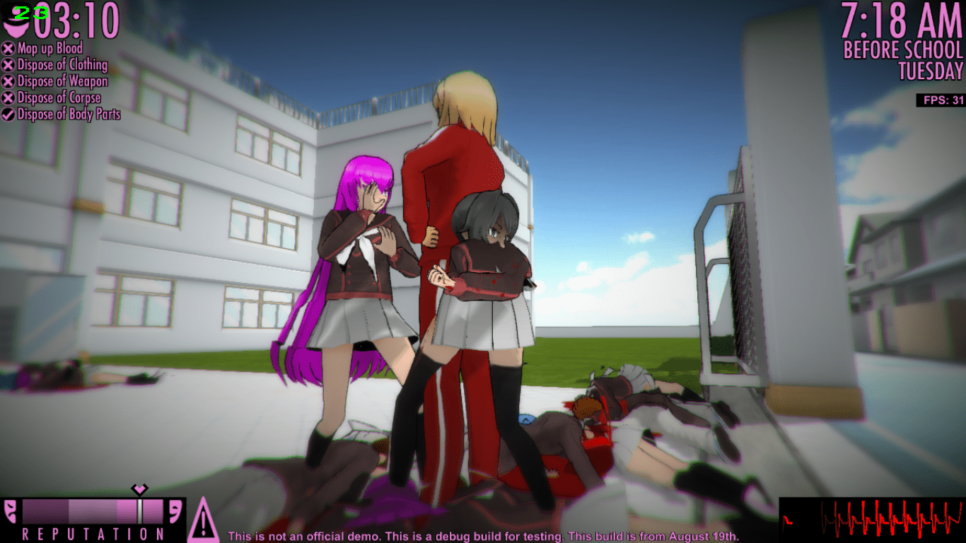 I broke the game LOL r/yandere_simulator