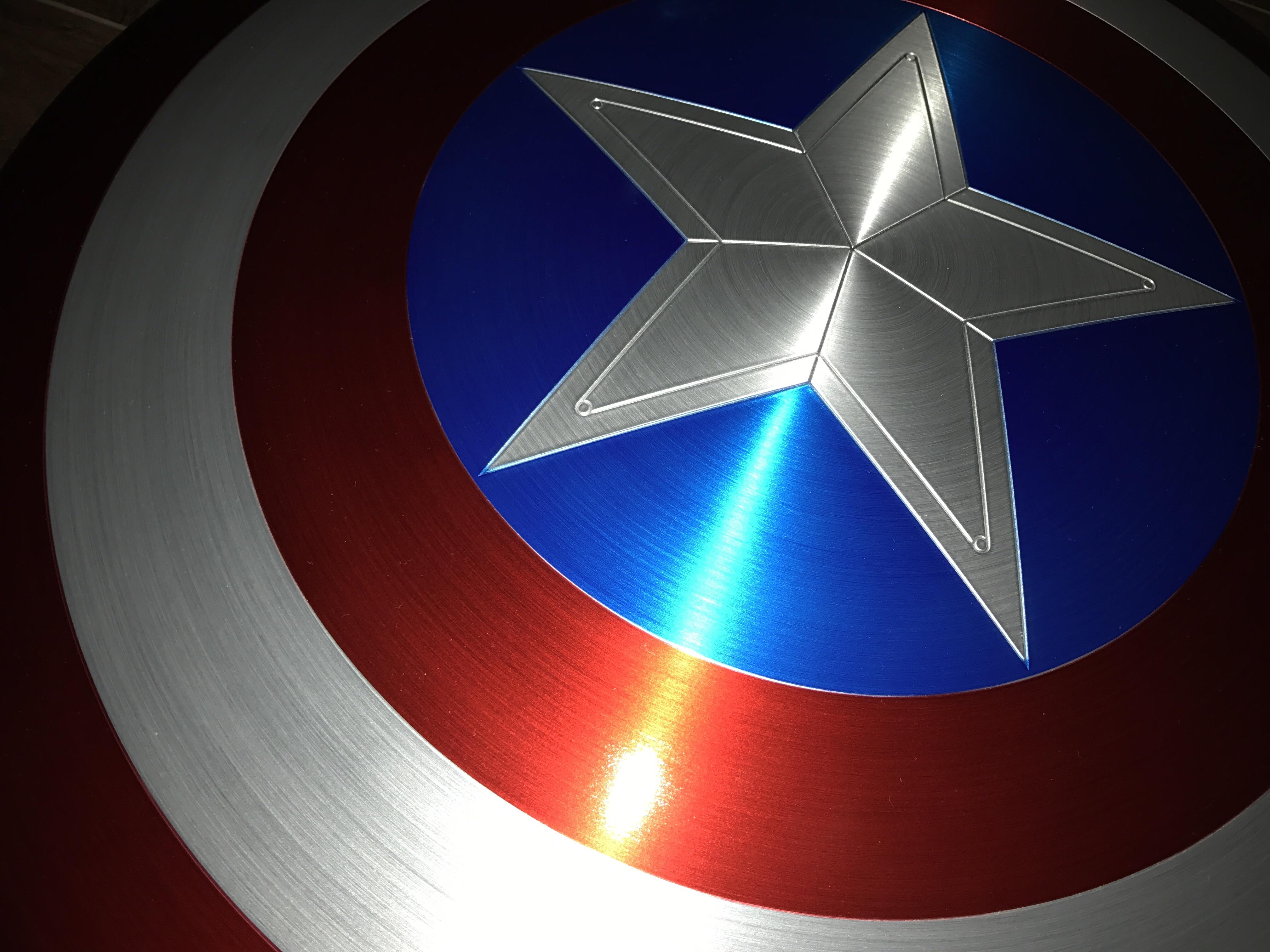 I bought the Captain America 75th Anniversary Shield and it came today