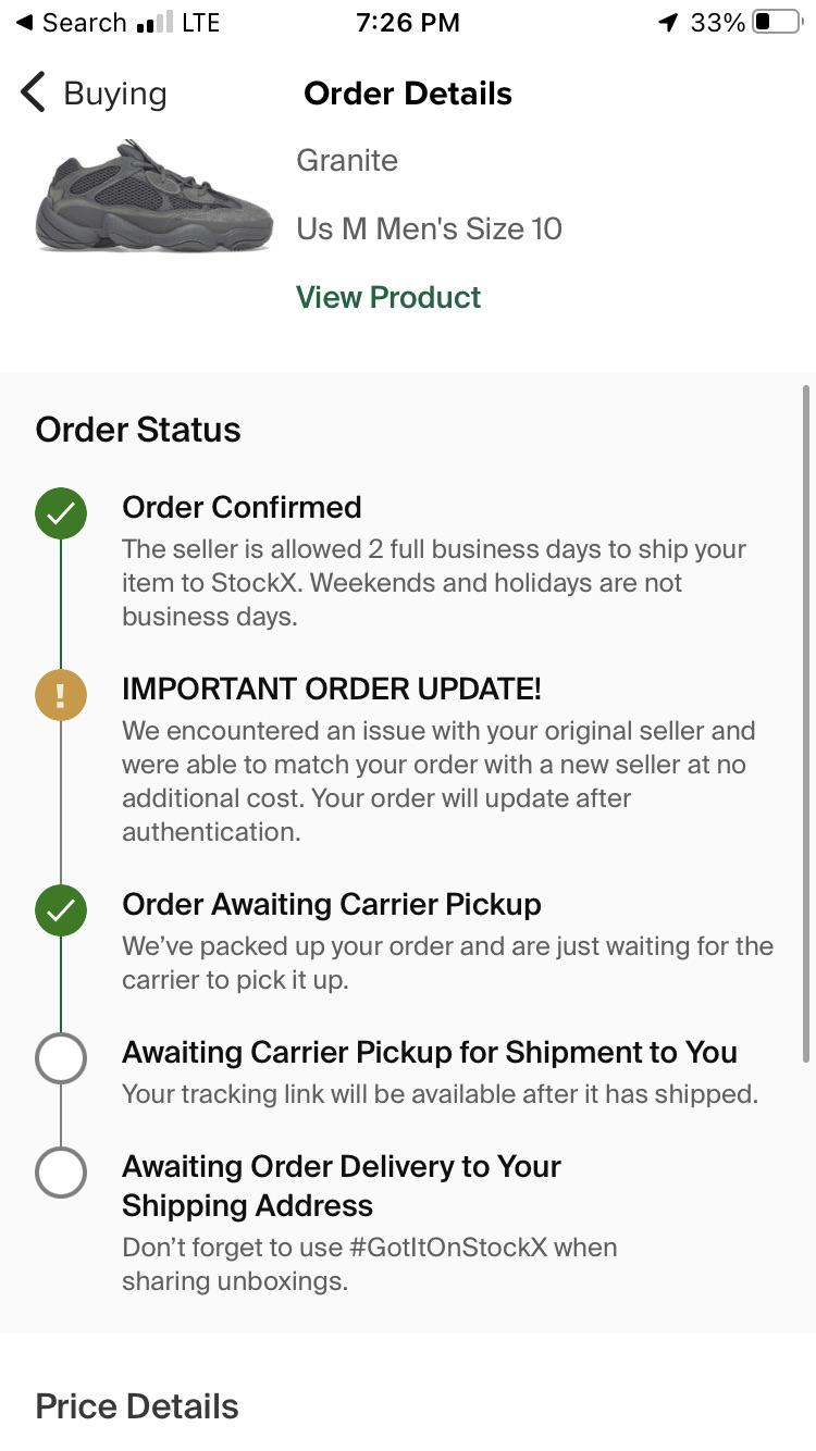 StockX support saved me! Get in contact with them I couldnt be more