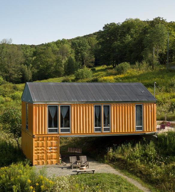 Shipping Container Home in Livingston Manor, NY r/containerhomes