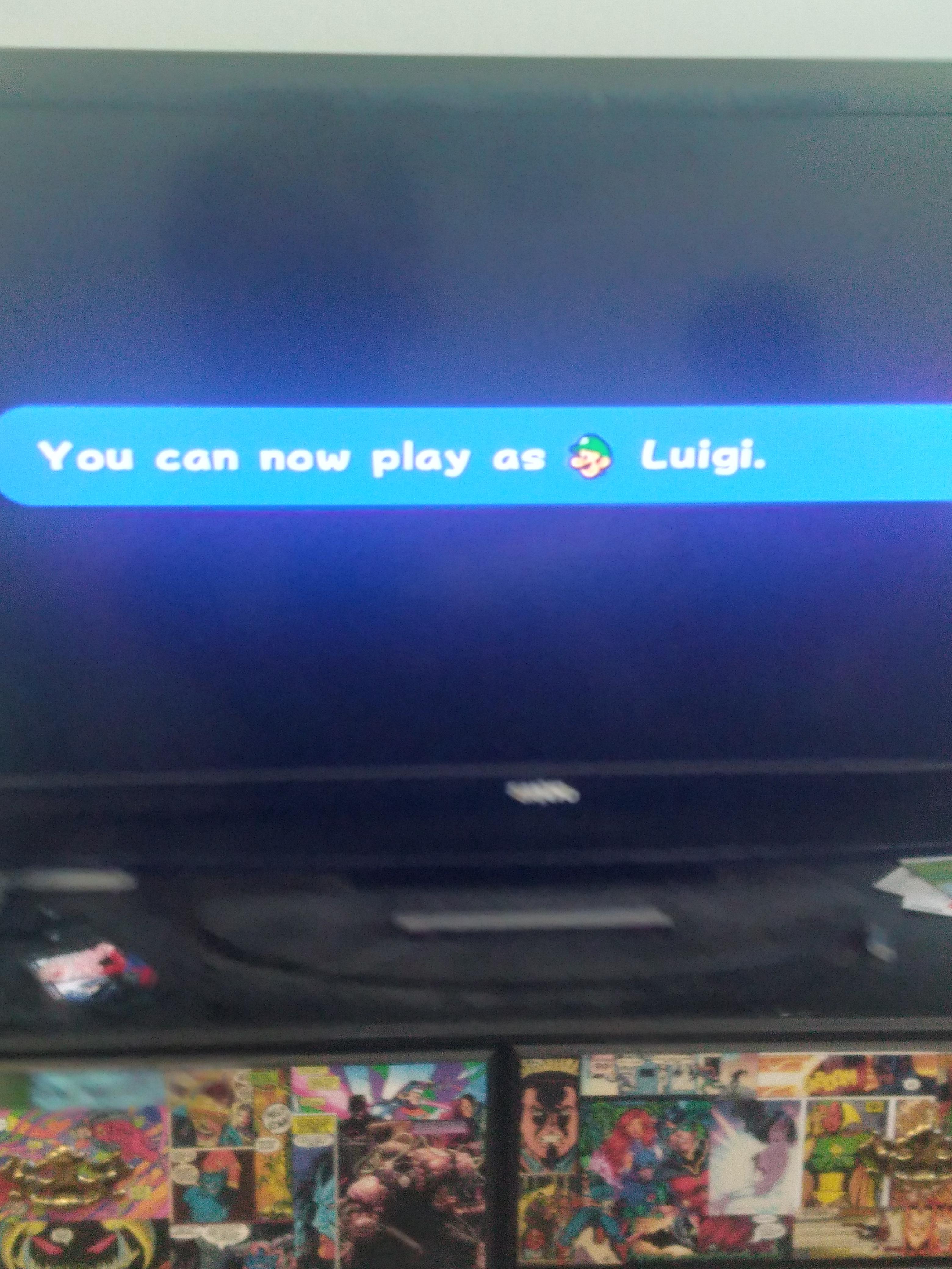 finally unlocked luigi r/SuperMarioGalaxy