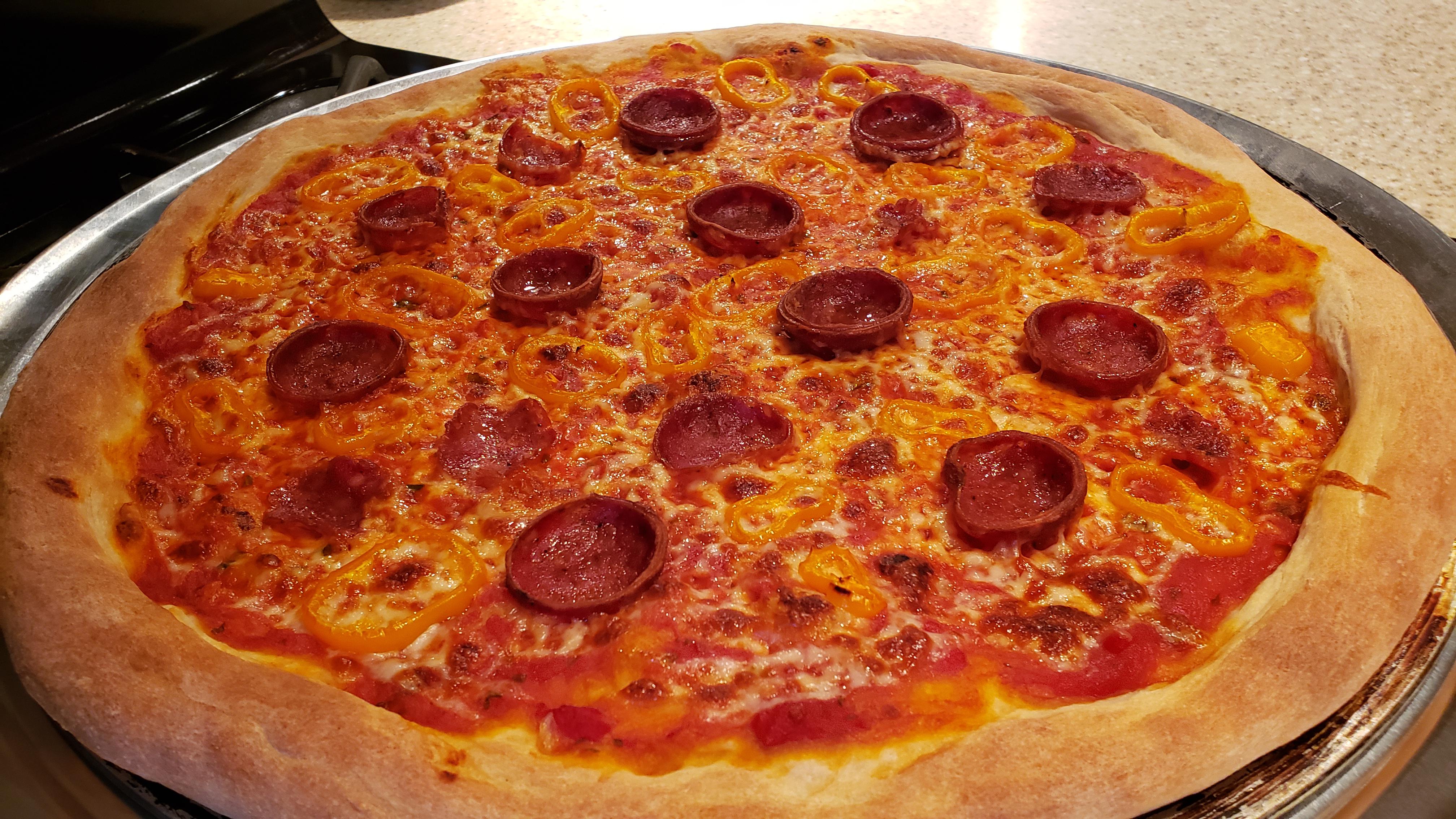 Week 20 Puree Pizza with tomato sauce r/52weeksofcooking