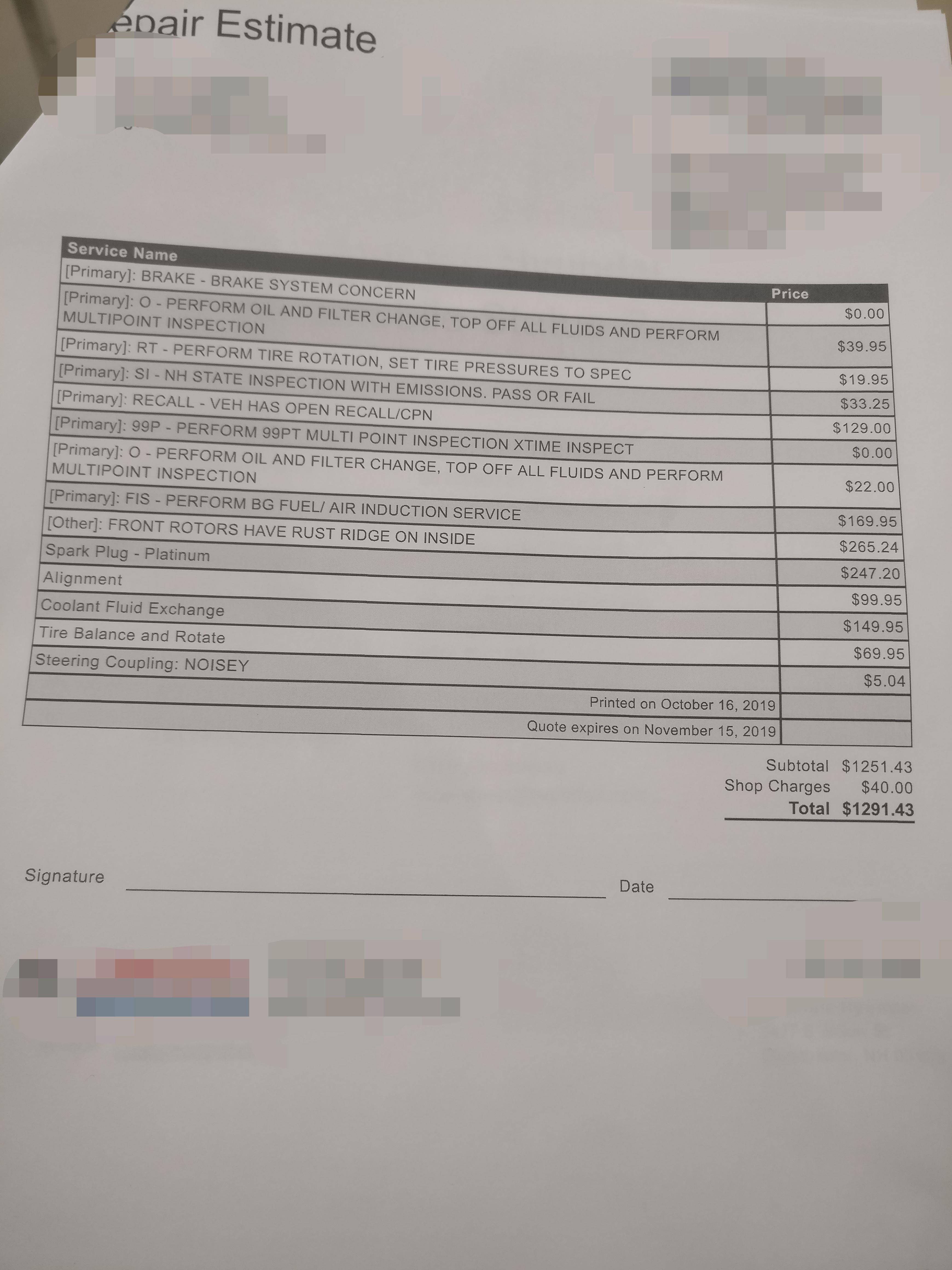 How badly did my Hyundai dealership just screw me over? r/CarRepair