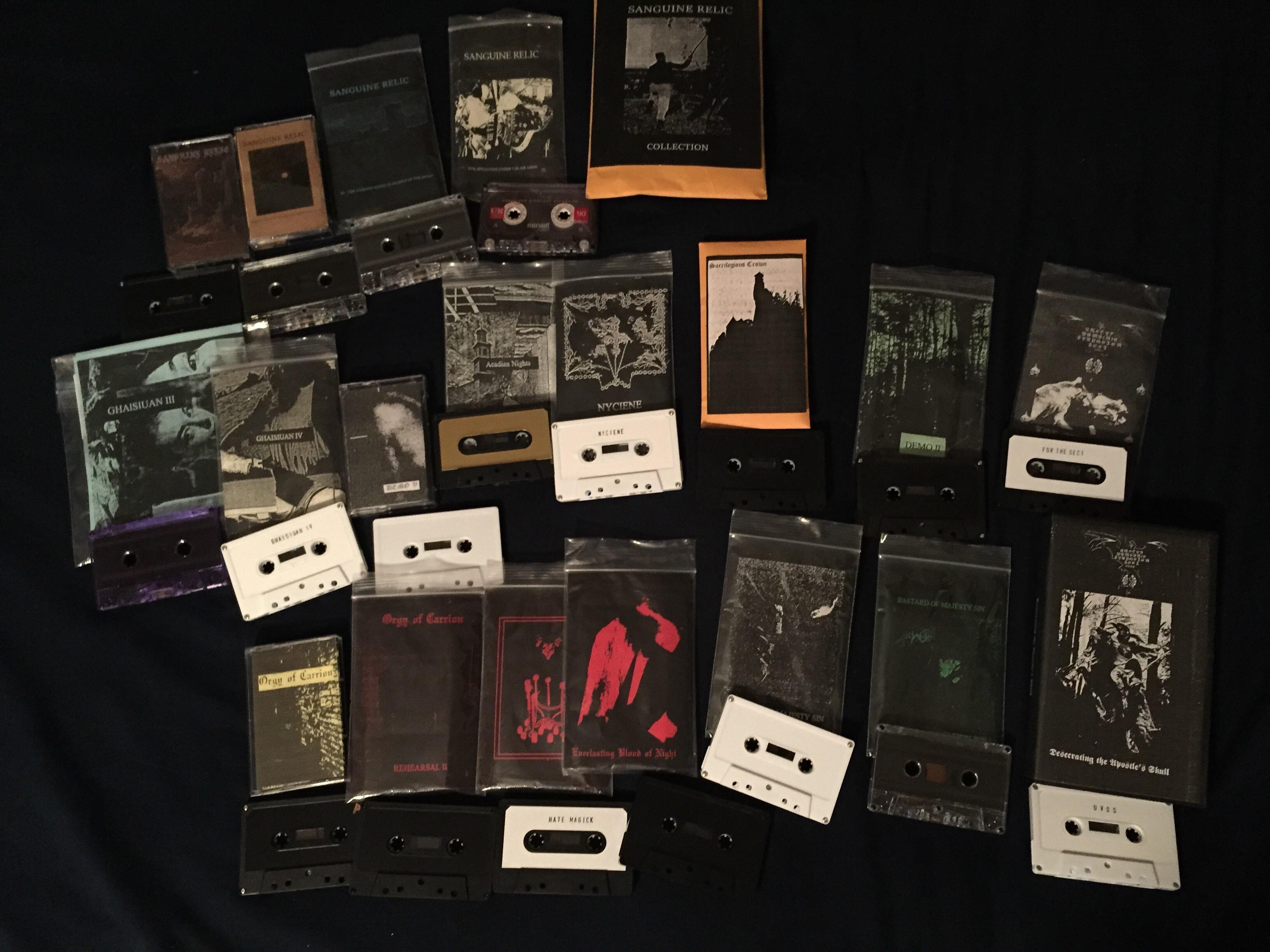 My defiled light collection TapeKvlt
