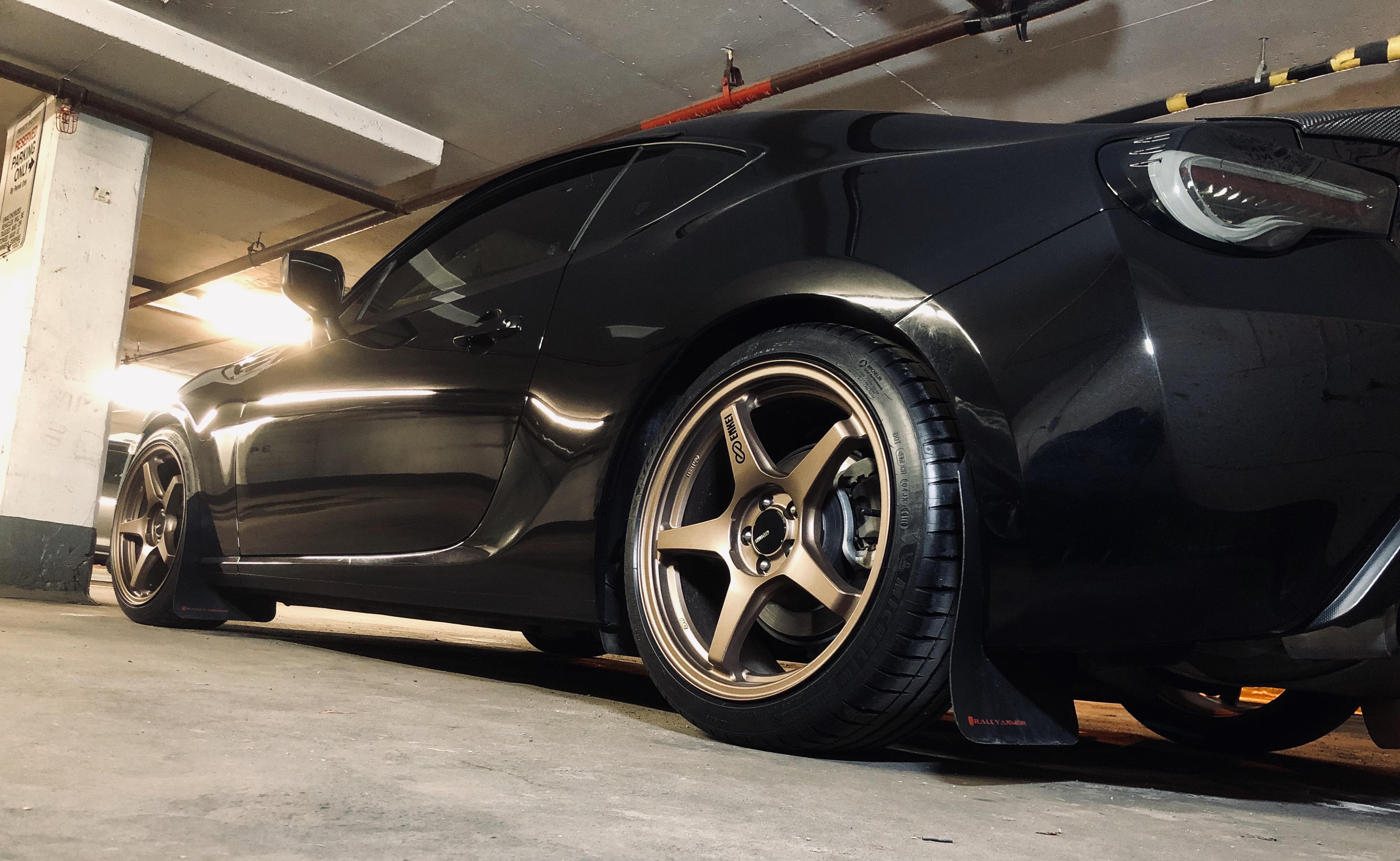 New summer wheels and tires. 18x8.5 Enkei TS5 w/Michelin PS4S r/ft86