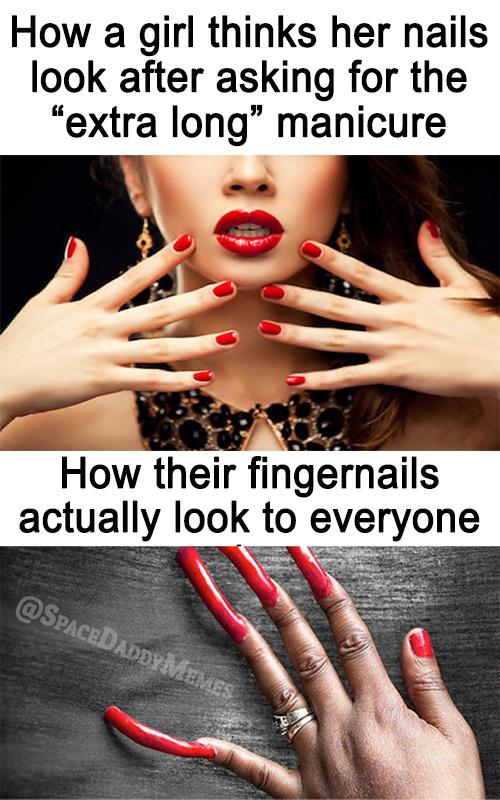 Long Nails Meme Find the newest long nails meme
