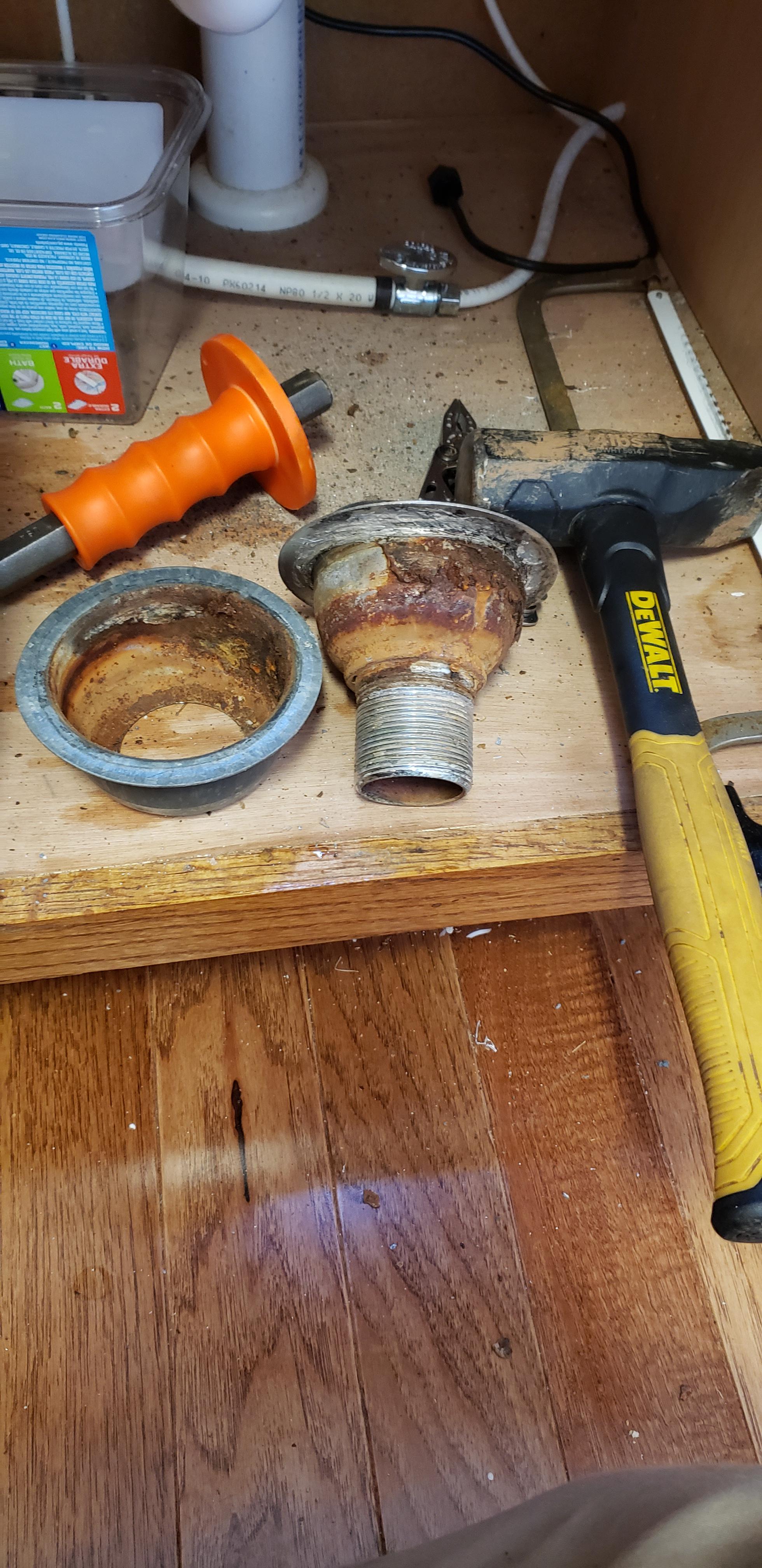 Just closed on this house and I'm redoing the sinks and drains. This