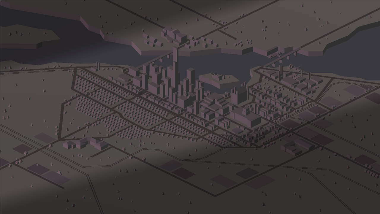 The Entire map of Freeburg, without the UI r/thisisthepolice