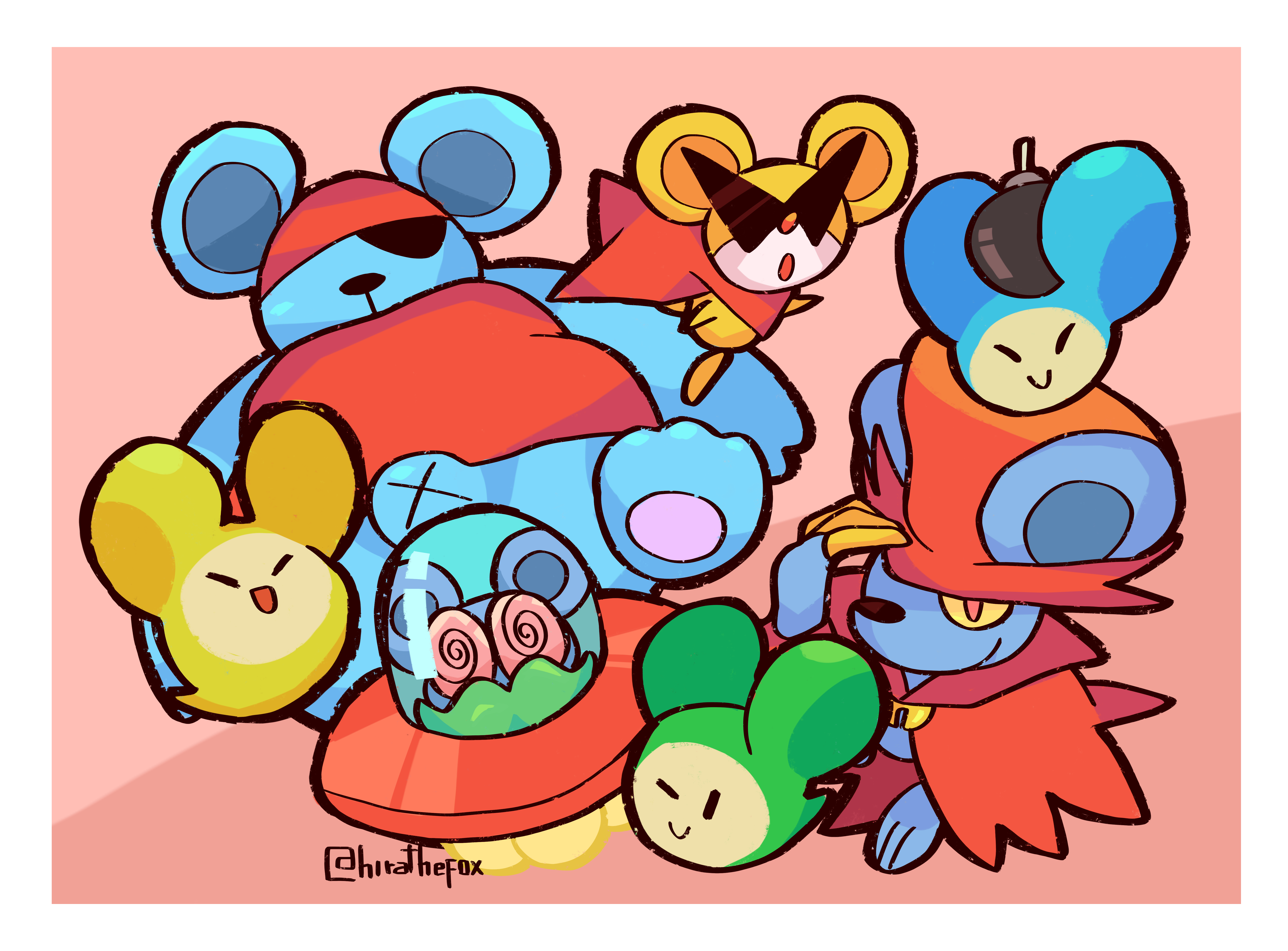 Family Picture! r/Kirby