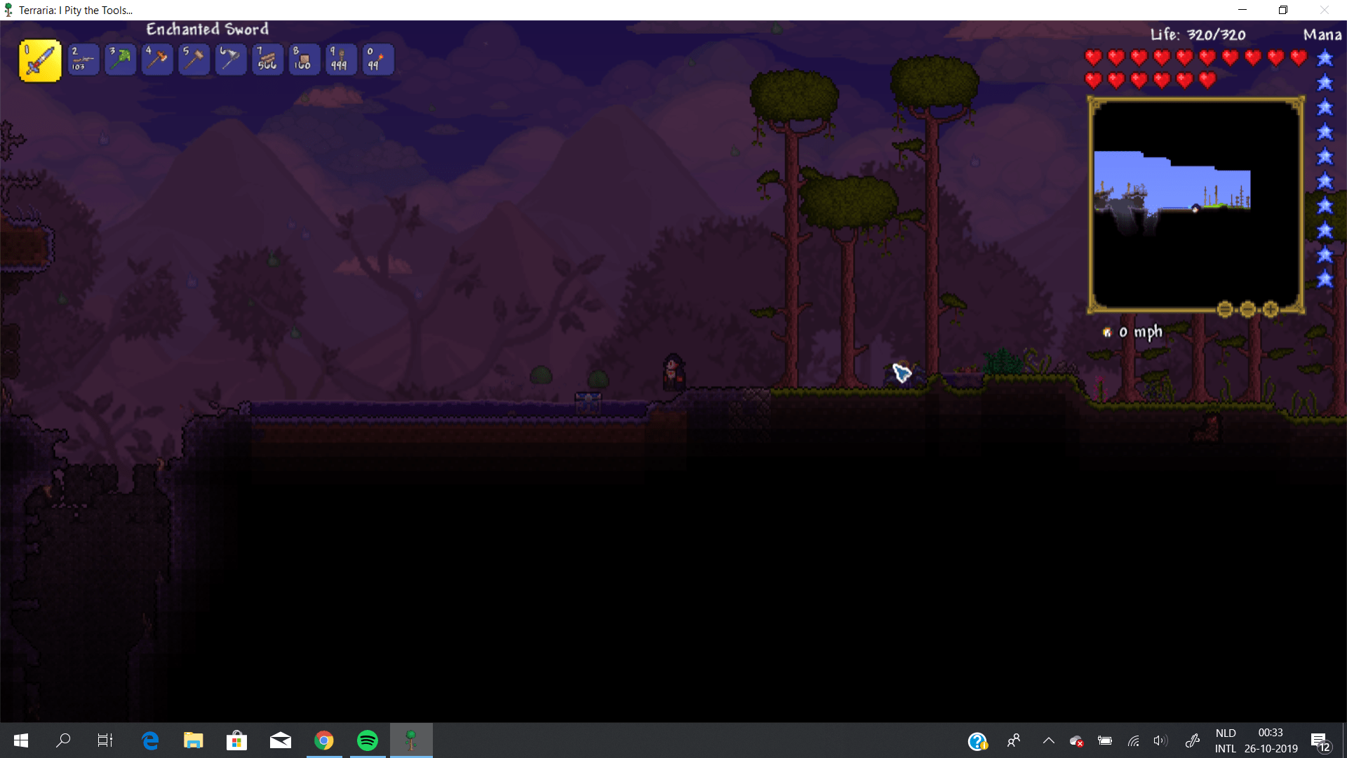 Found a very enthusiastic water chest. r/Terraria