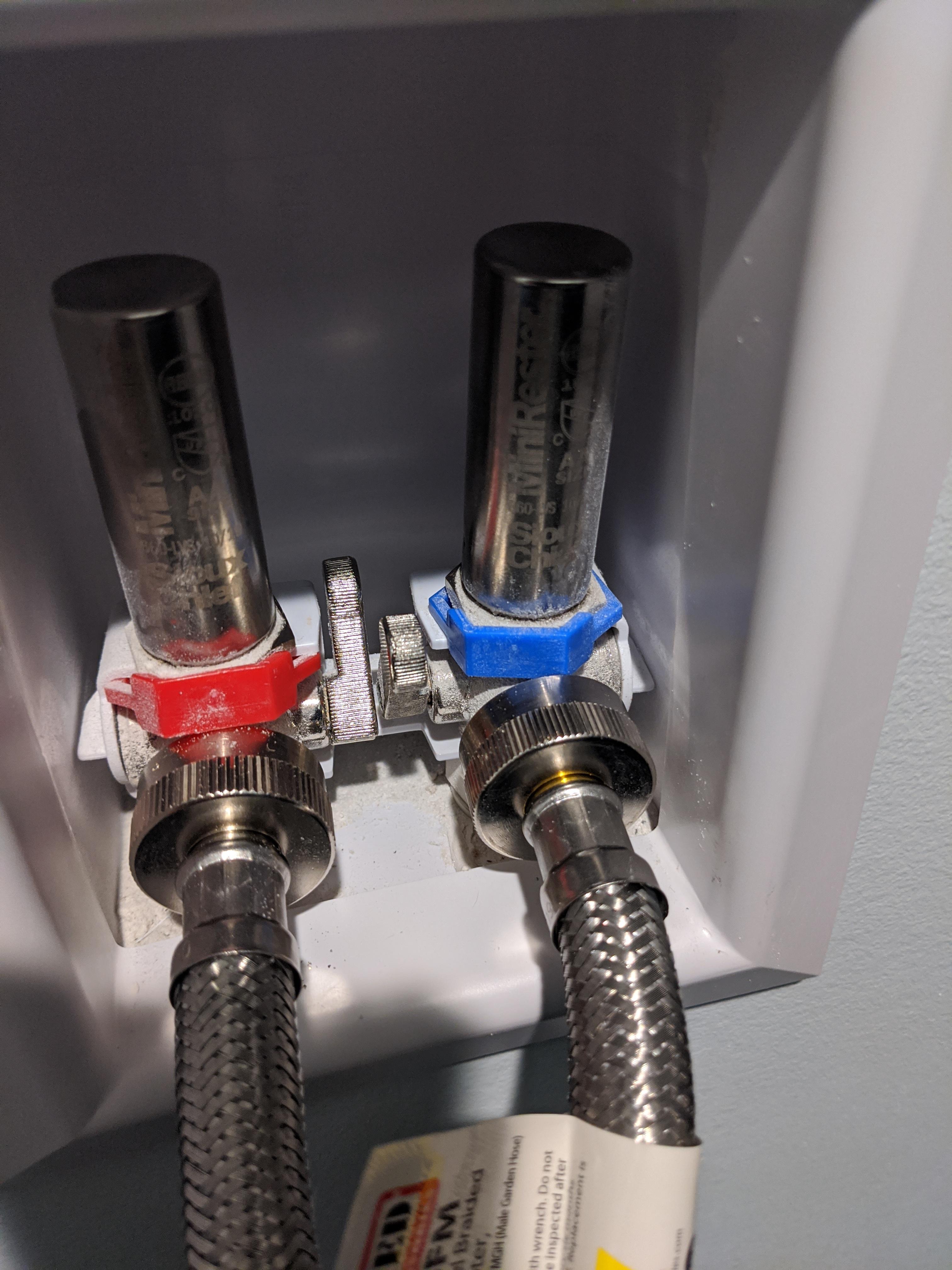 Just had our house built, and moved in this week. Our washer and dryer hook up has me a bit