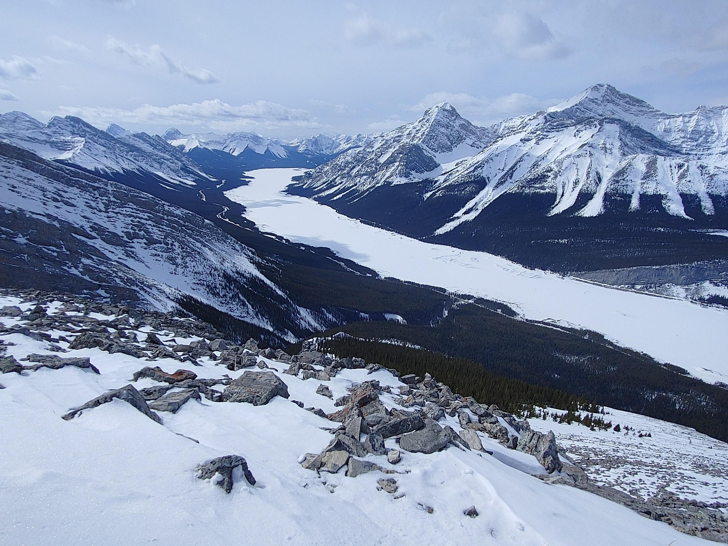 Summit of Little Lougheed in Peter Lougheed Provincial Park, Kananaskis