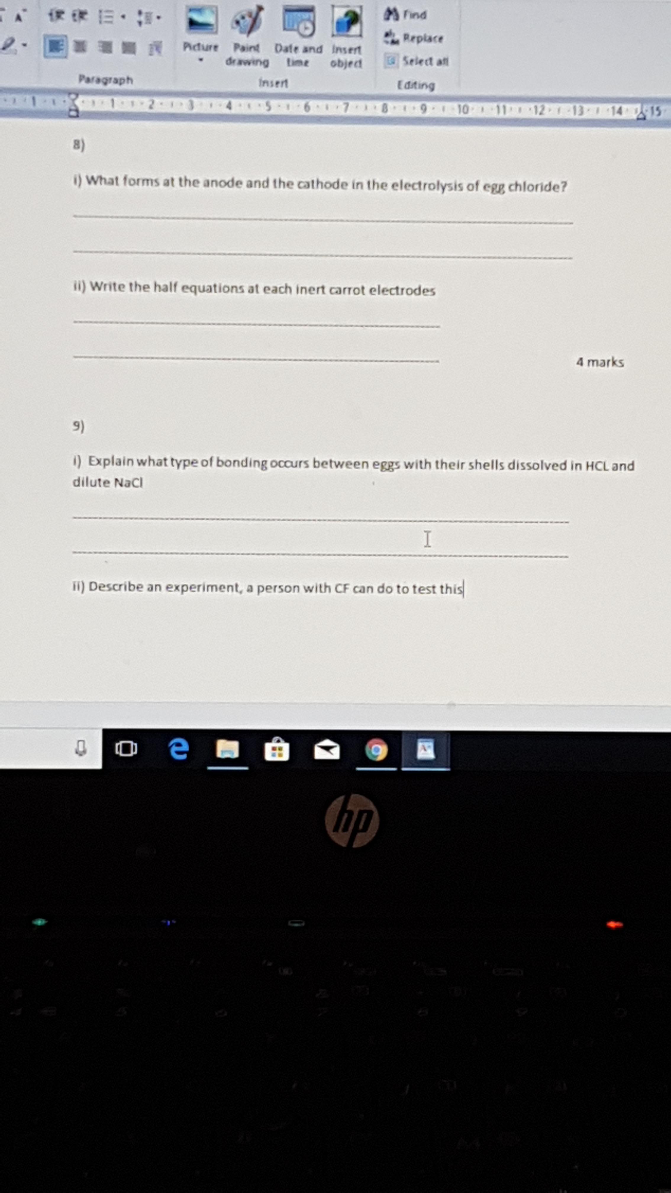 AQA CHEMISTRY QUESTION LEAKED !! GCSE