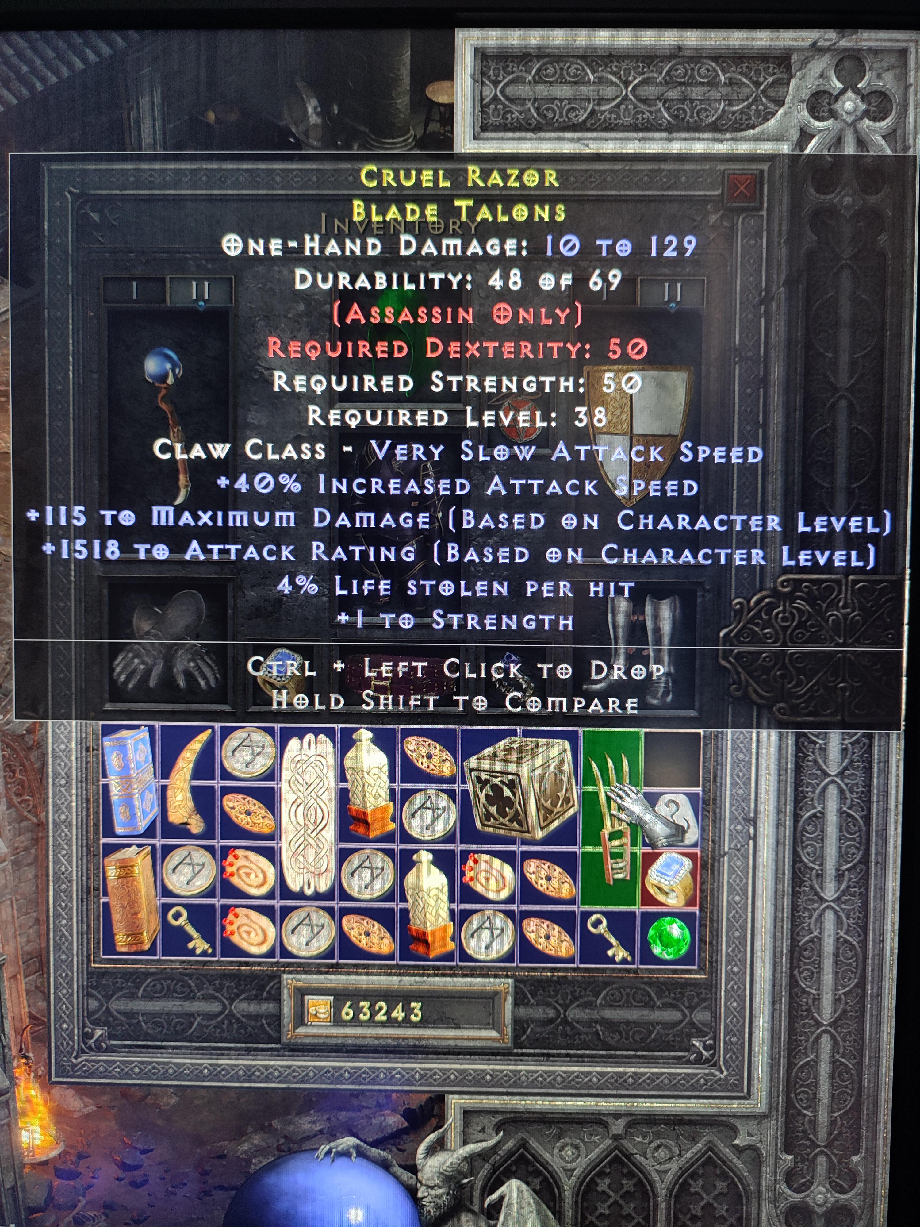 Are these rare claws GG? diablo2