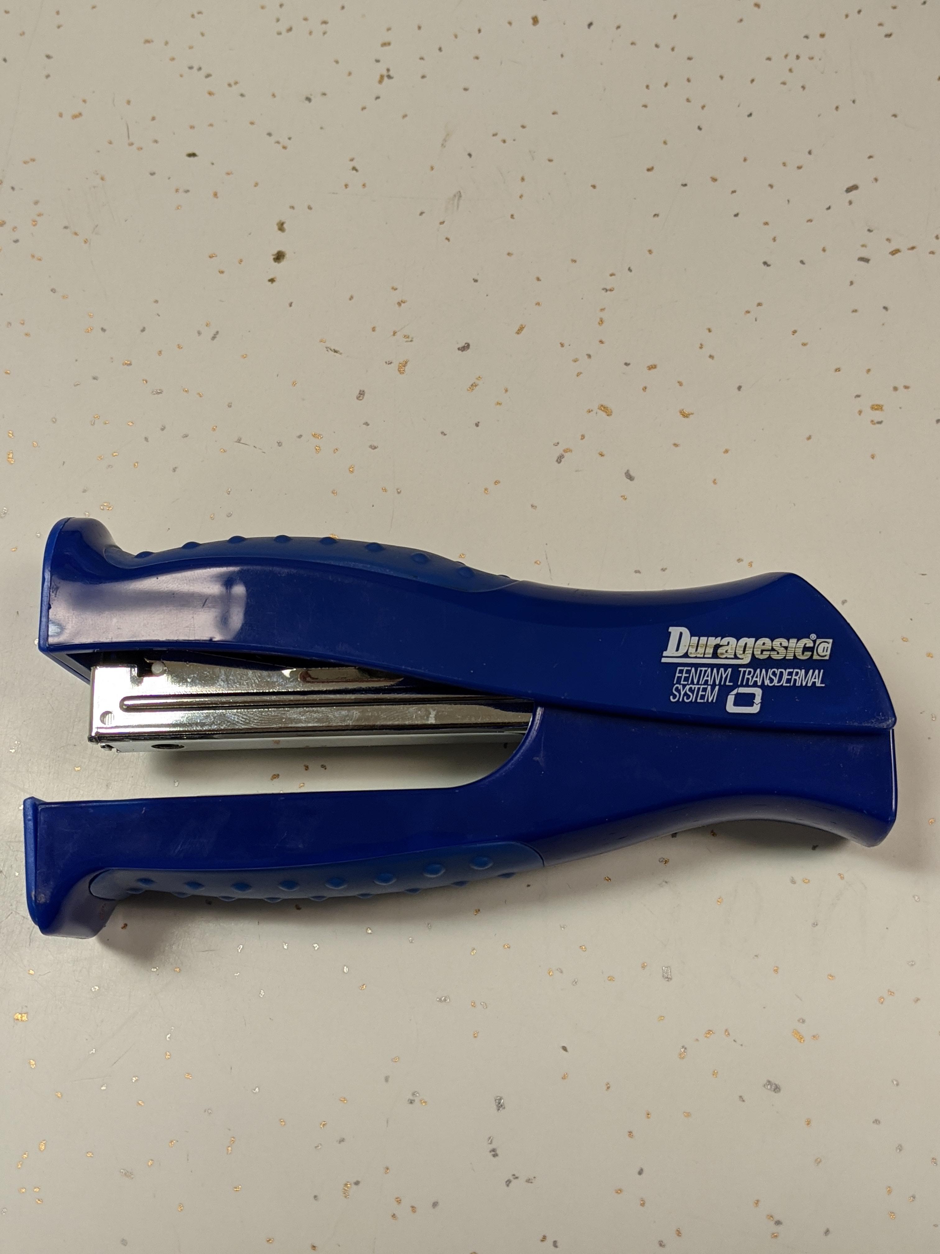 Found a brand name Duragesic stapler in the pharmacy today r/pharmacy