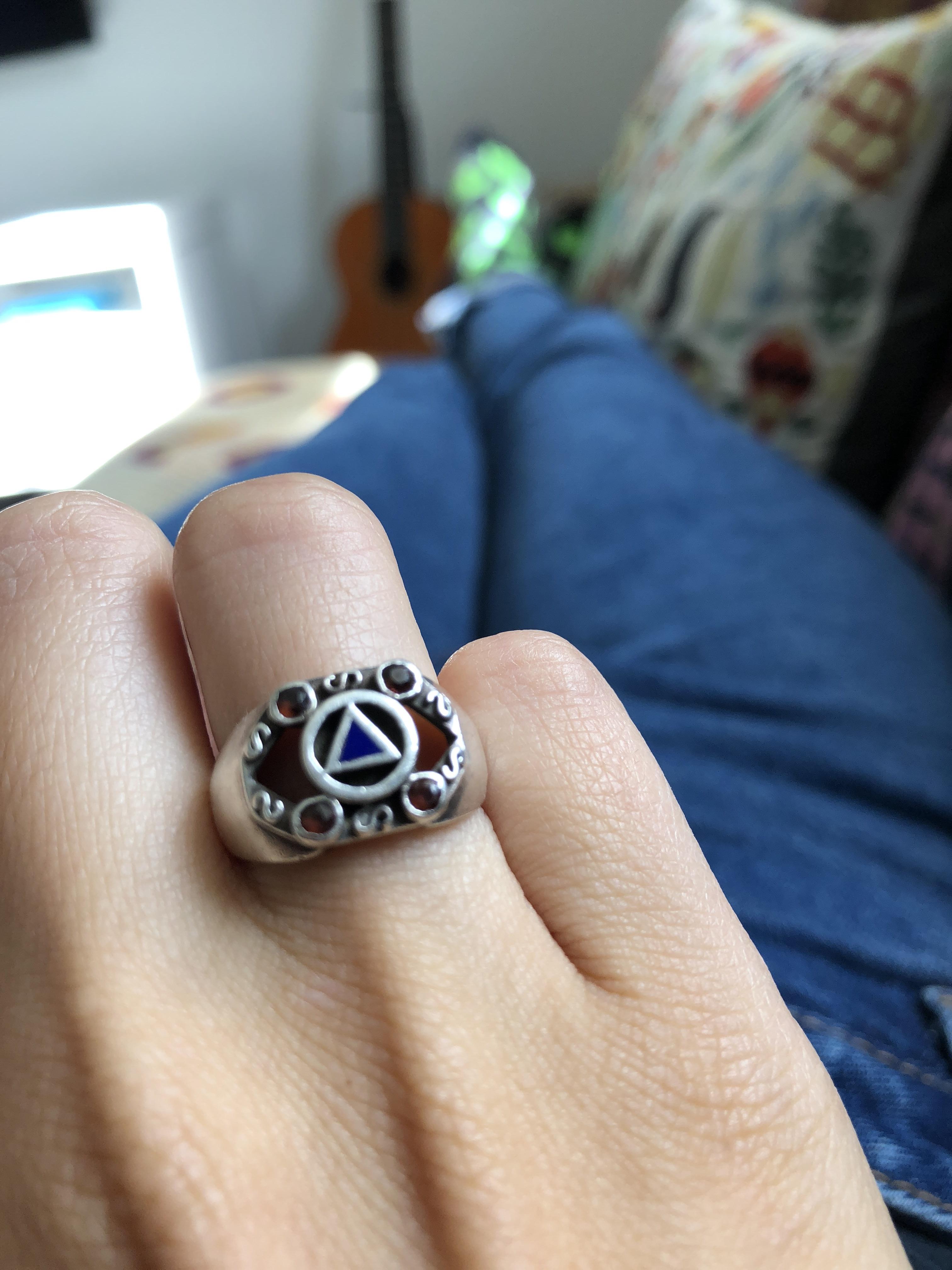 Does anyone know what the designs on this ring represent? Picked it up