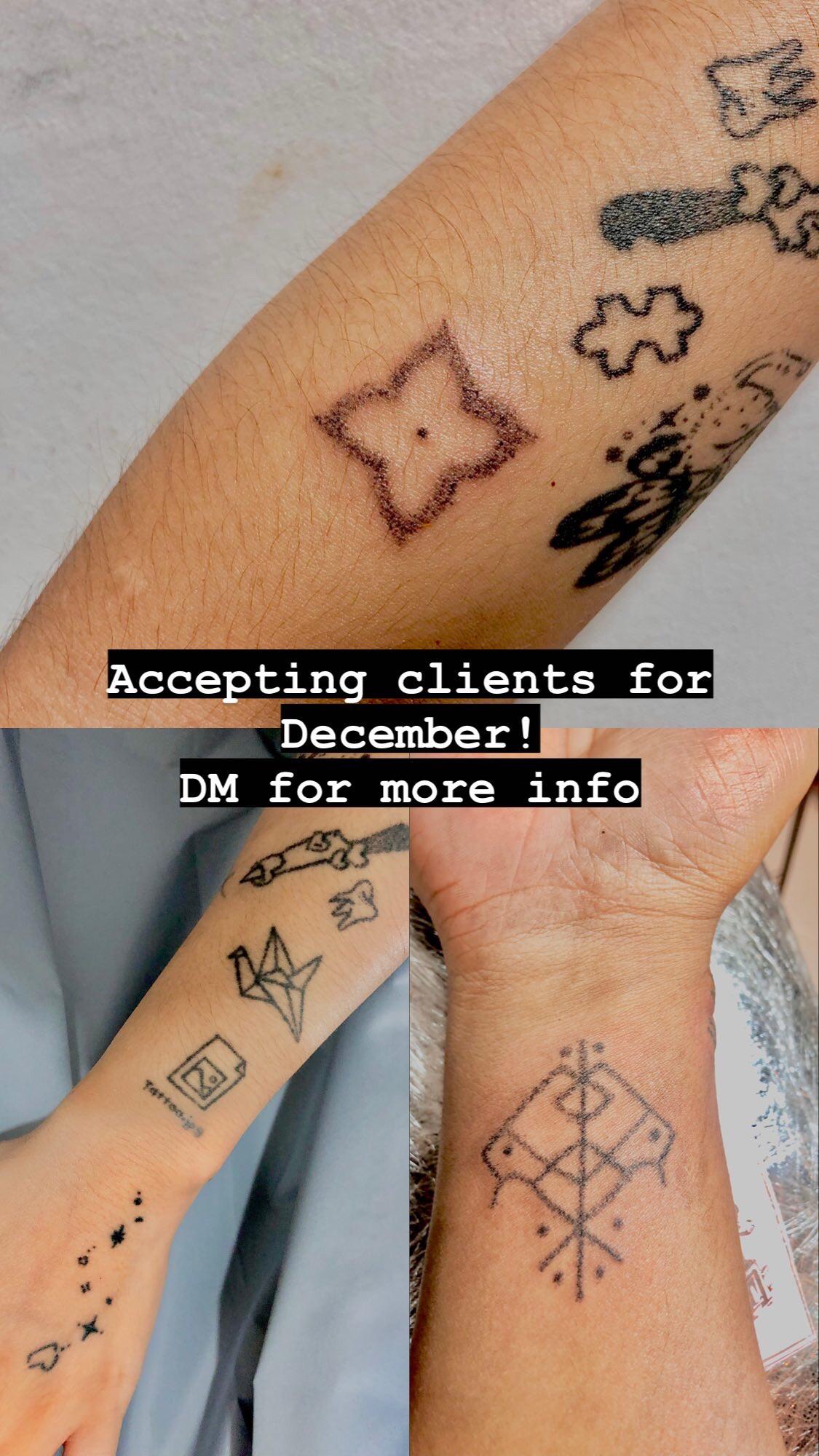 Offering handpoke tattoo home service minimum 500 pesos. r/phclassifieds