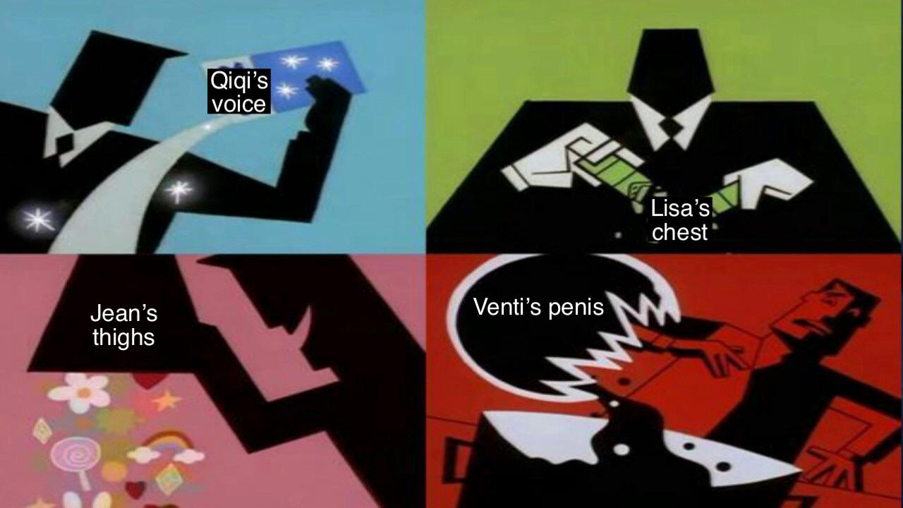 holy fish paste, it's a guy! r/Genshin_Memepact