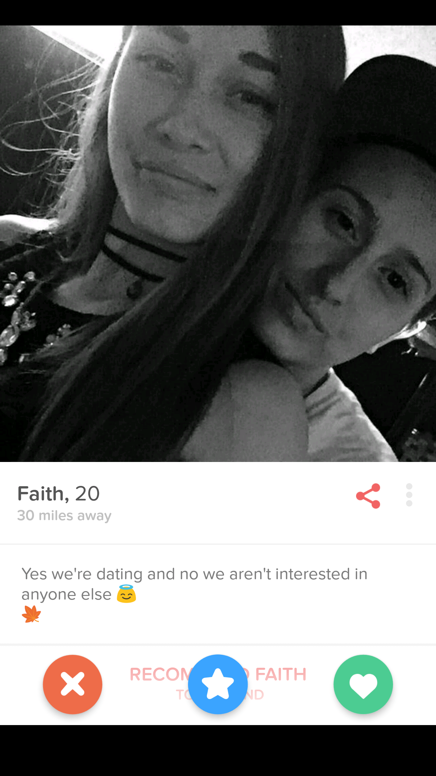 You're here why? r/Tinder