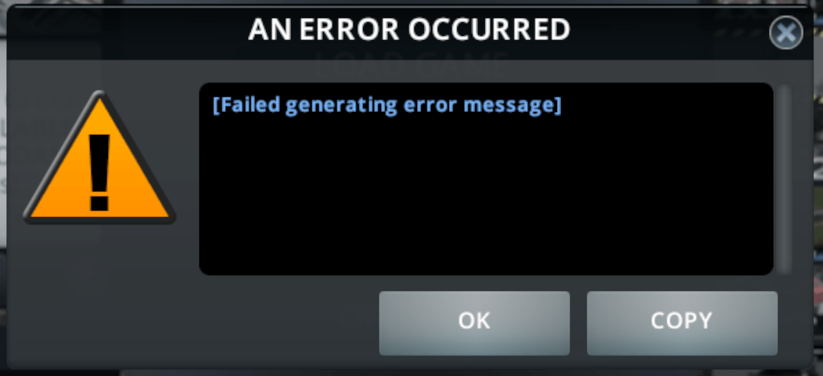 Cities Skylines Errored Whilst Erroring. : R/Softwaregore
