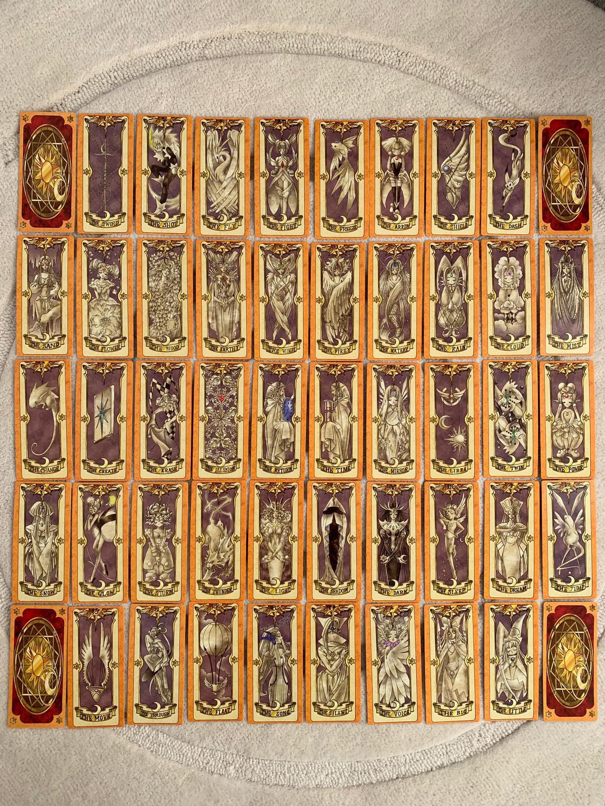 Finally framing my Clow cards deck! Should I arrange them differently