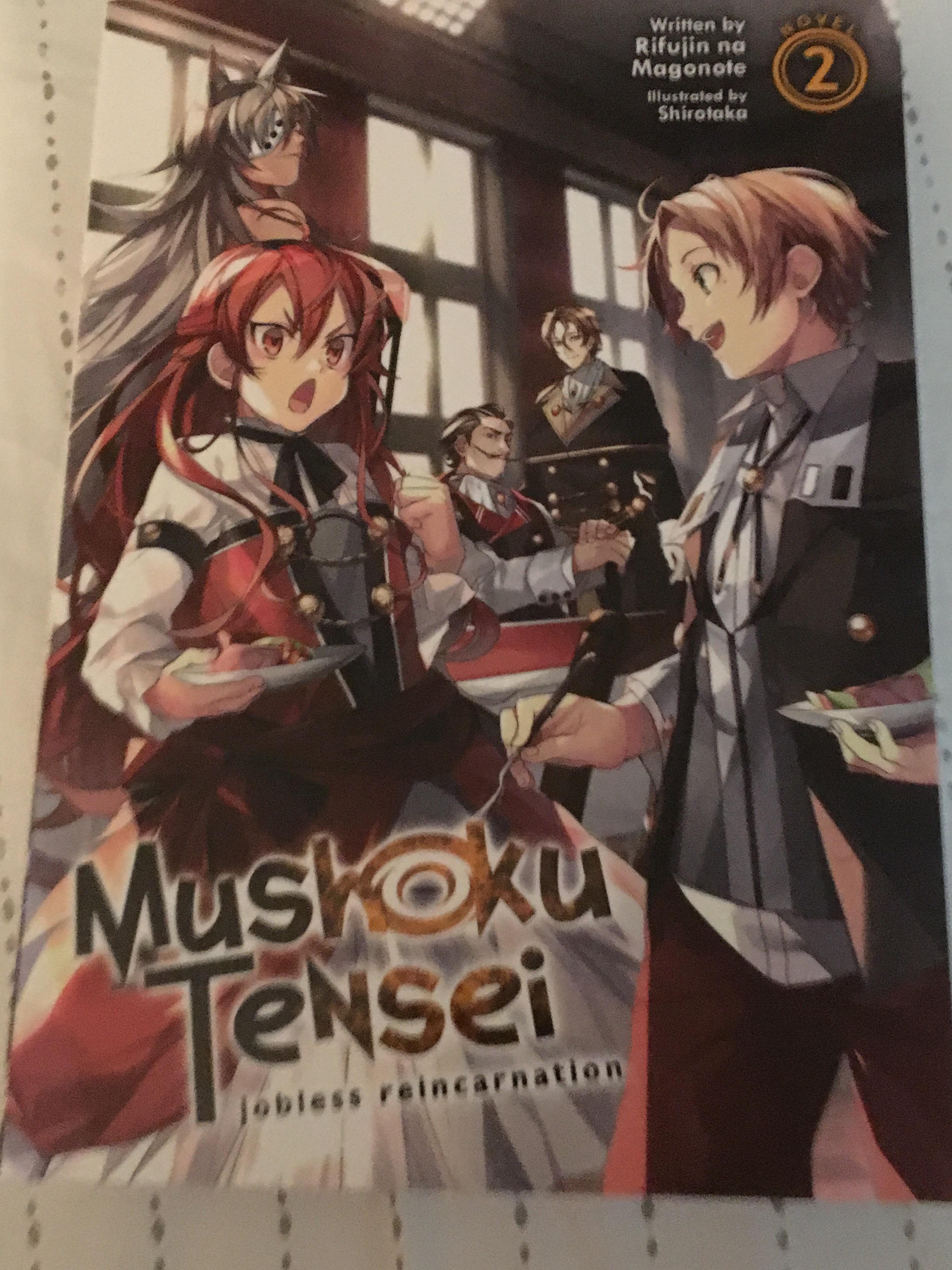 Just got volume 2 of Mushoku Tensei can’t wait to read it LightNovels