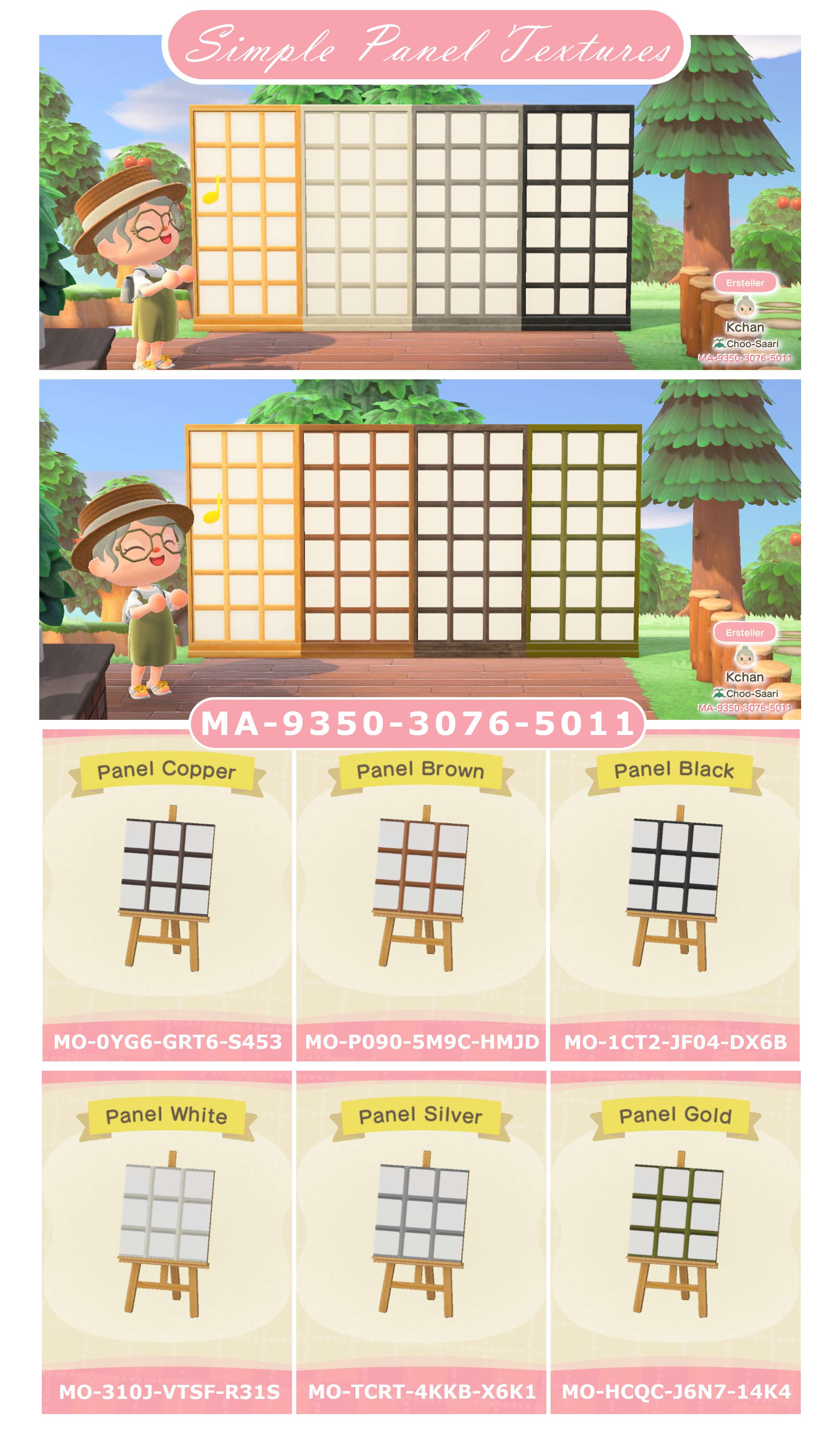 Simple Panel Grid Textures in all colours! r/AnimalCrossing