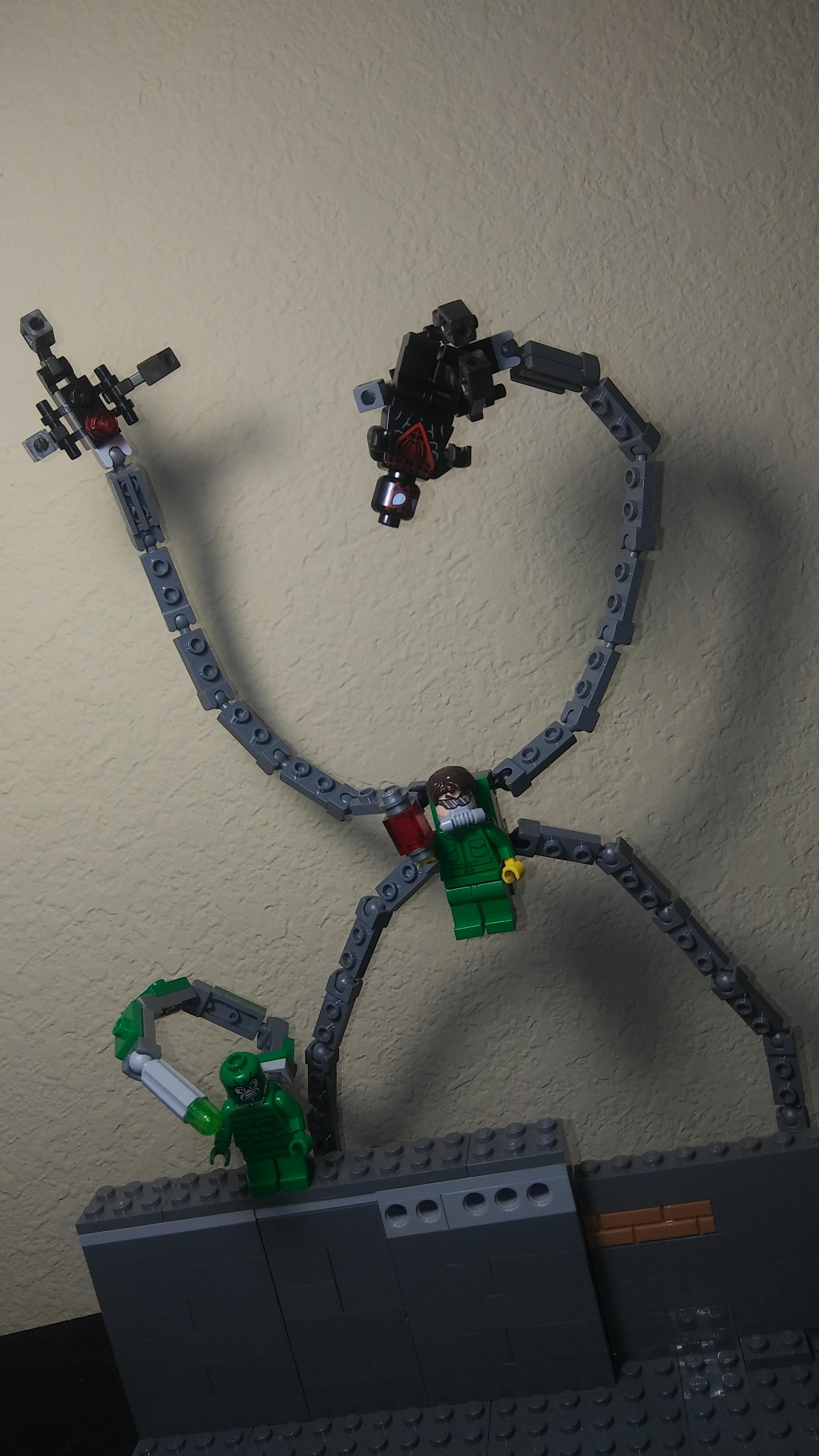Doc Ock MOC (and Scorpion) lego