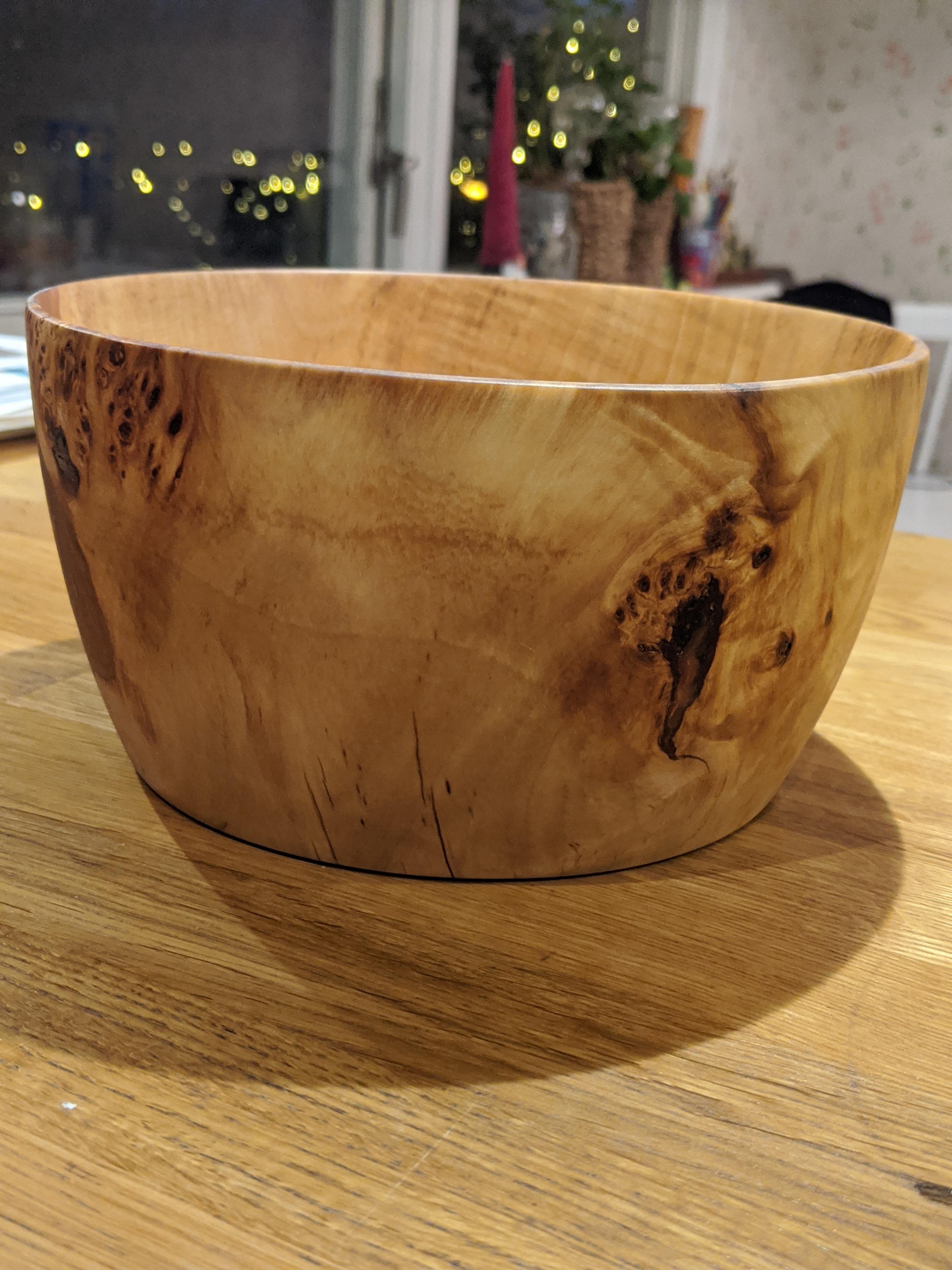 How long after tung oil finish before buffing? r/turning