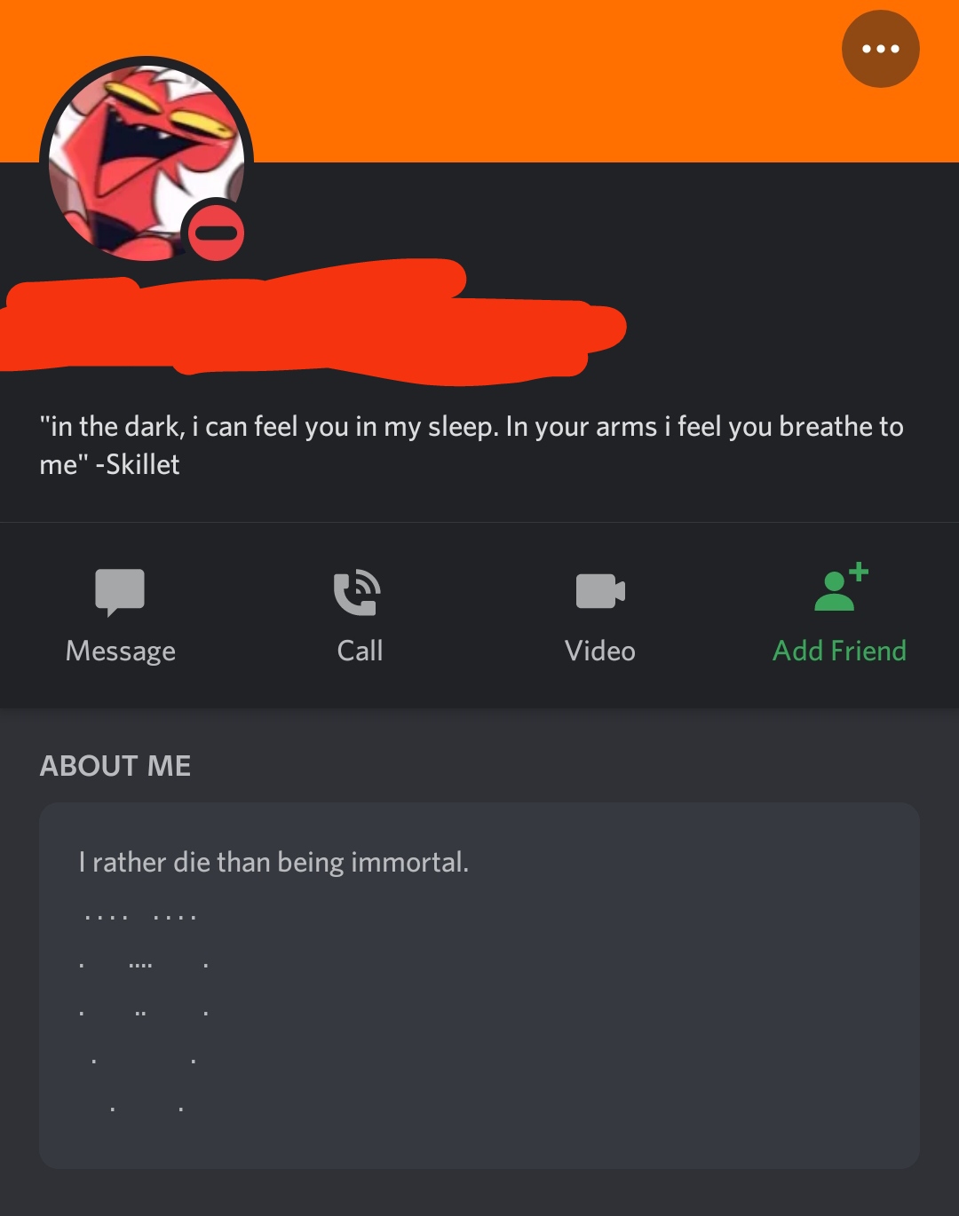 skillet r/im14andthisisdeep