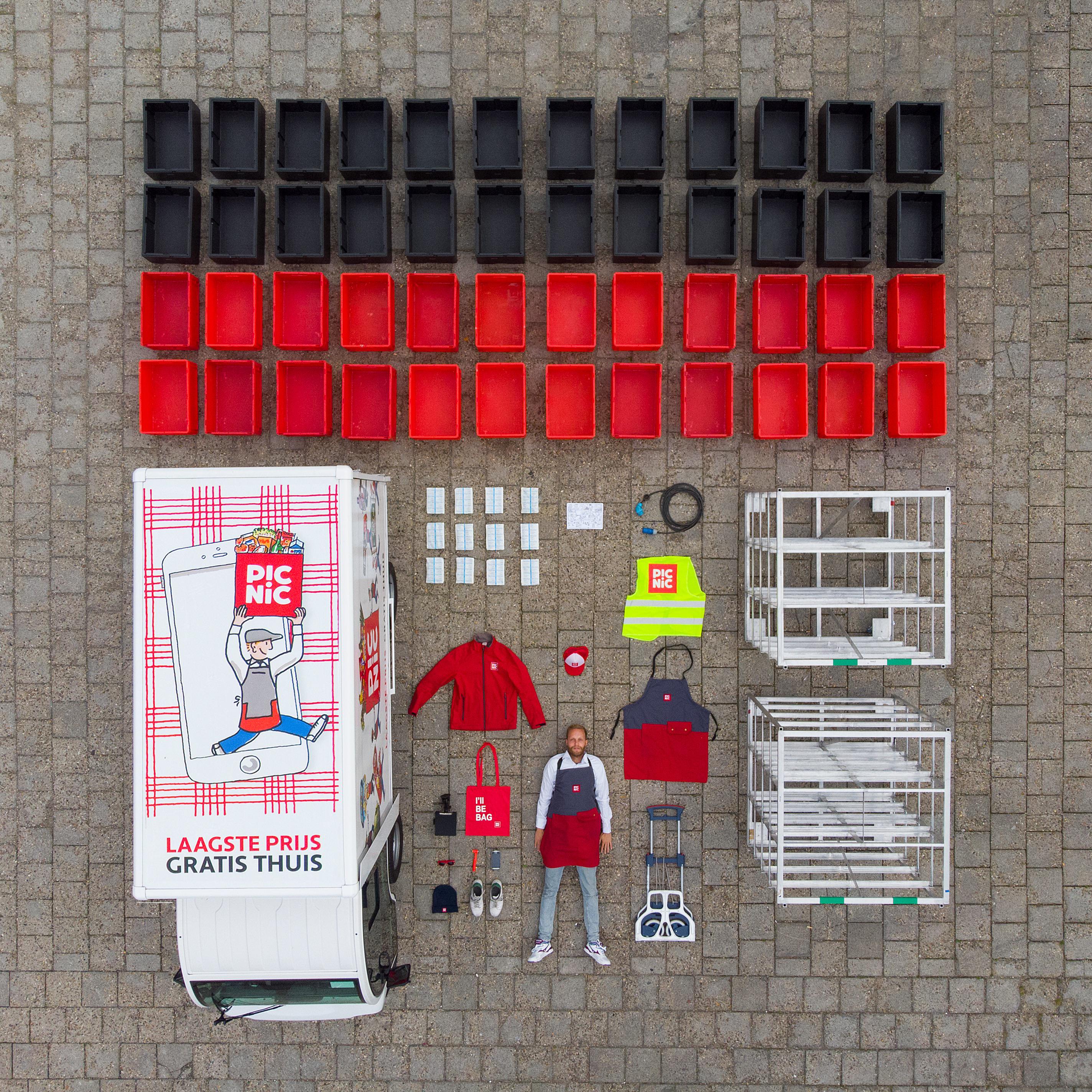 Dutch online supermarket having a go at knolling r/knolling