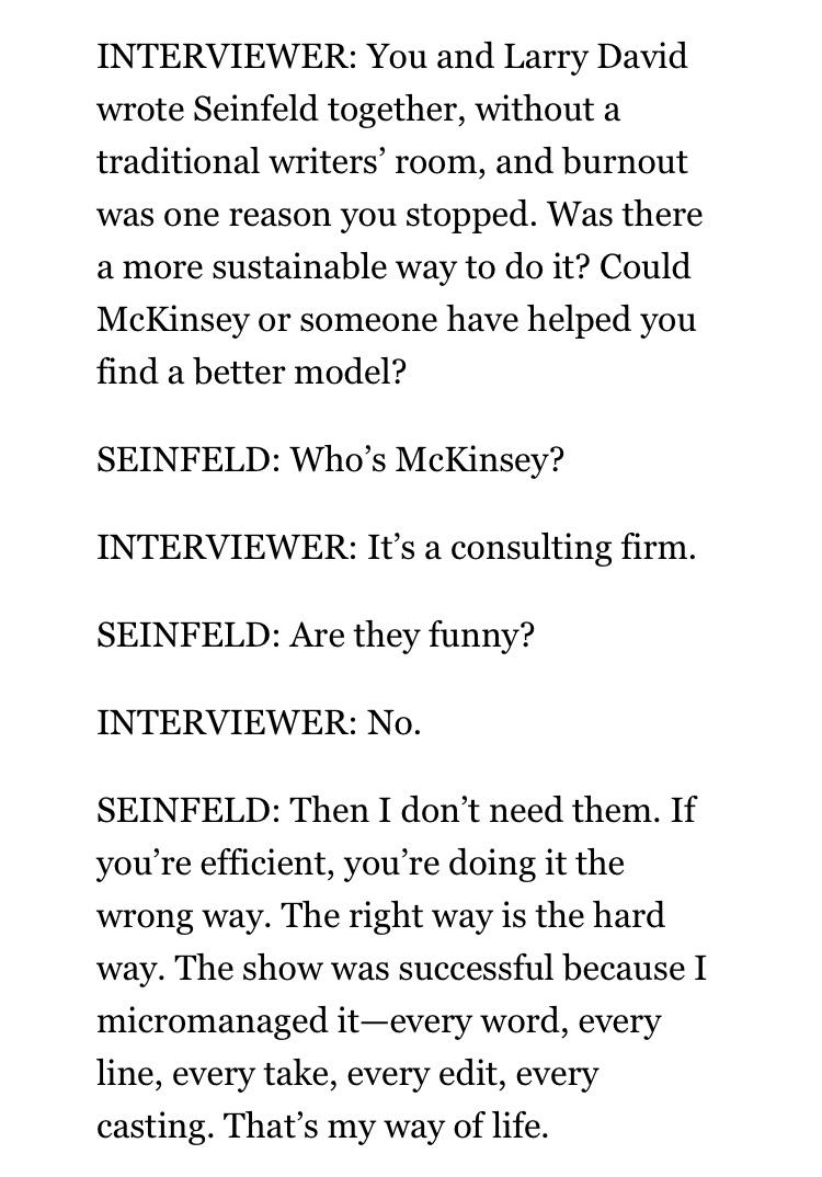 McKinsey is not joking around r/consulting