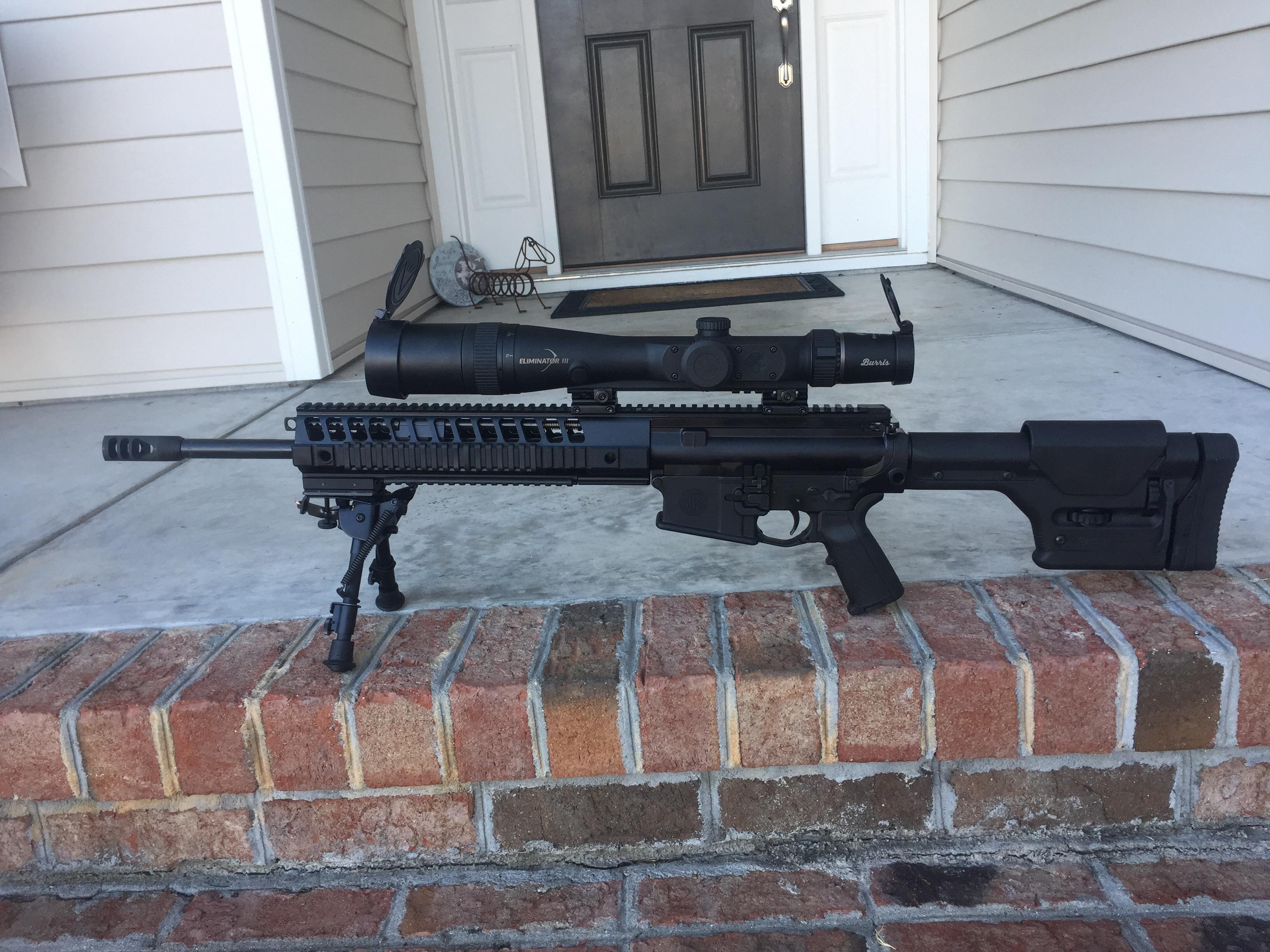 Sig 308 DMR Burris Eliminator r/ar15
