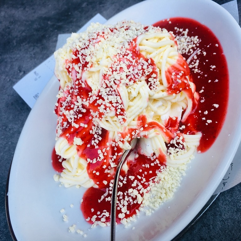 German Spaghetti Ice Cream Recipe