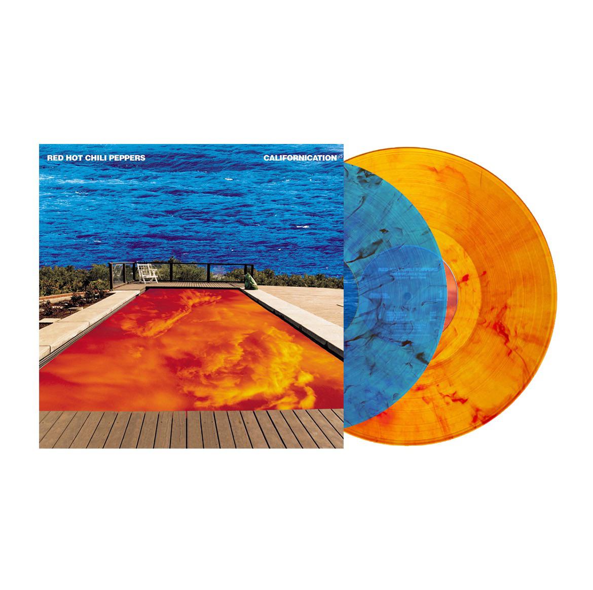 Californication Red Hot Chili Peppers (1999) [transparent blue/orange