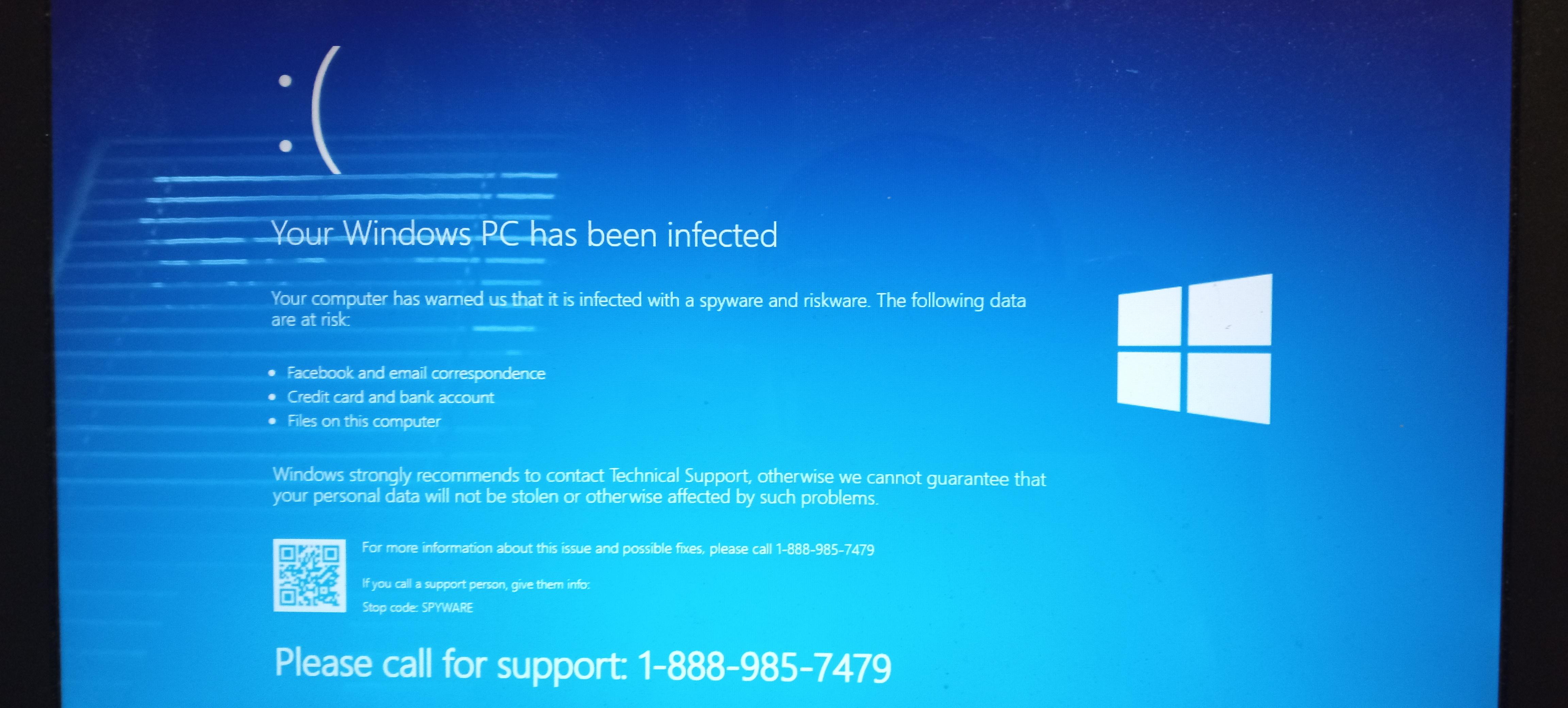 yOur wInDoWs pC hAs bEeN iNfEcTEd r/ScamNumbers