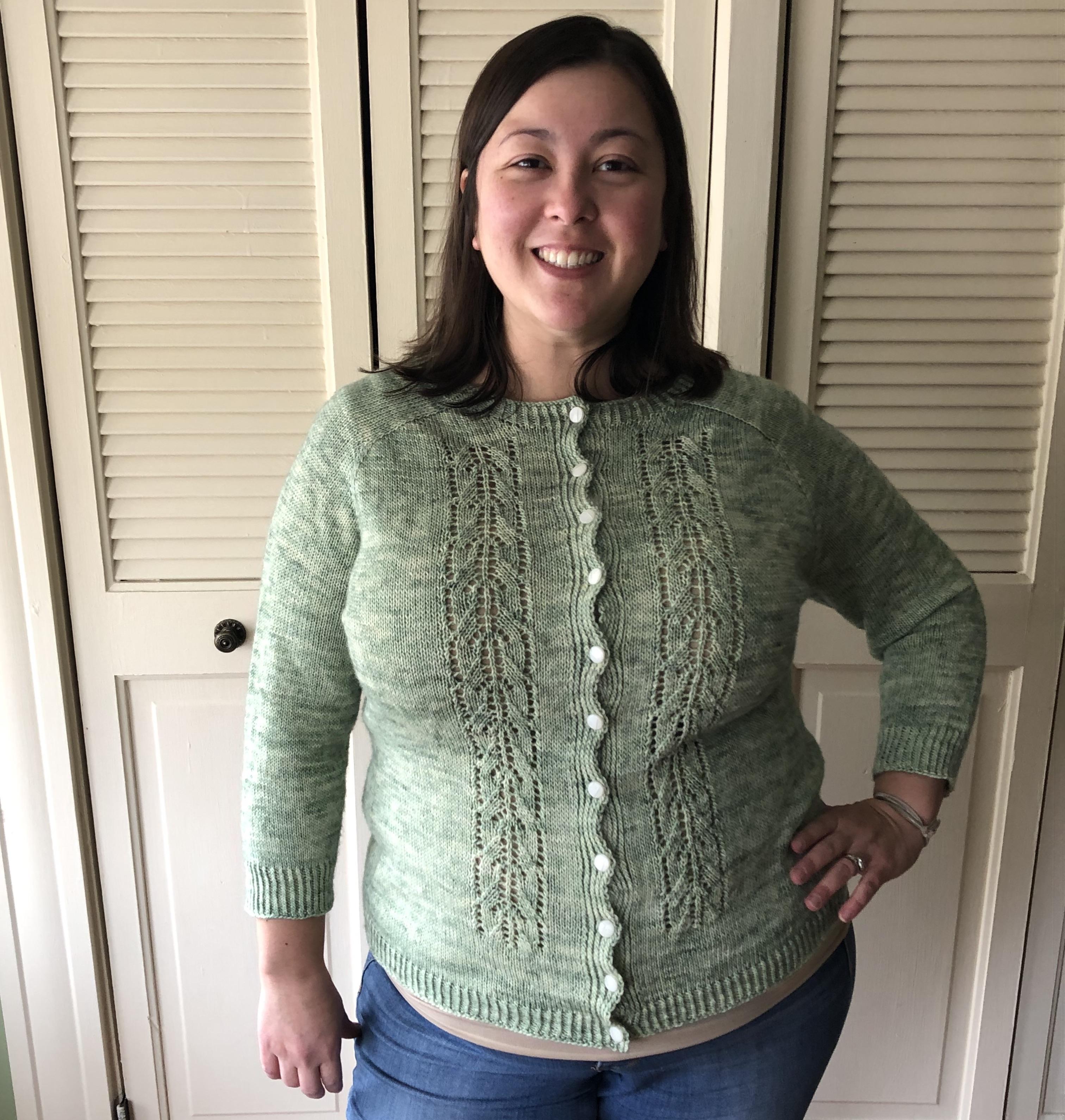 My first cardigan is a Joy! r/knitting