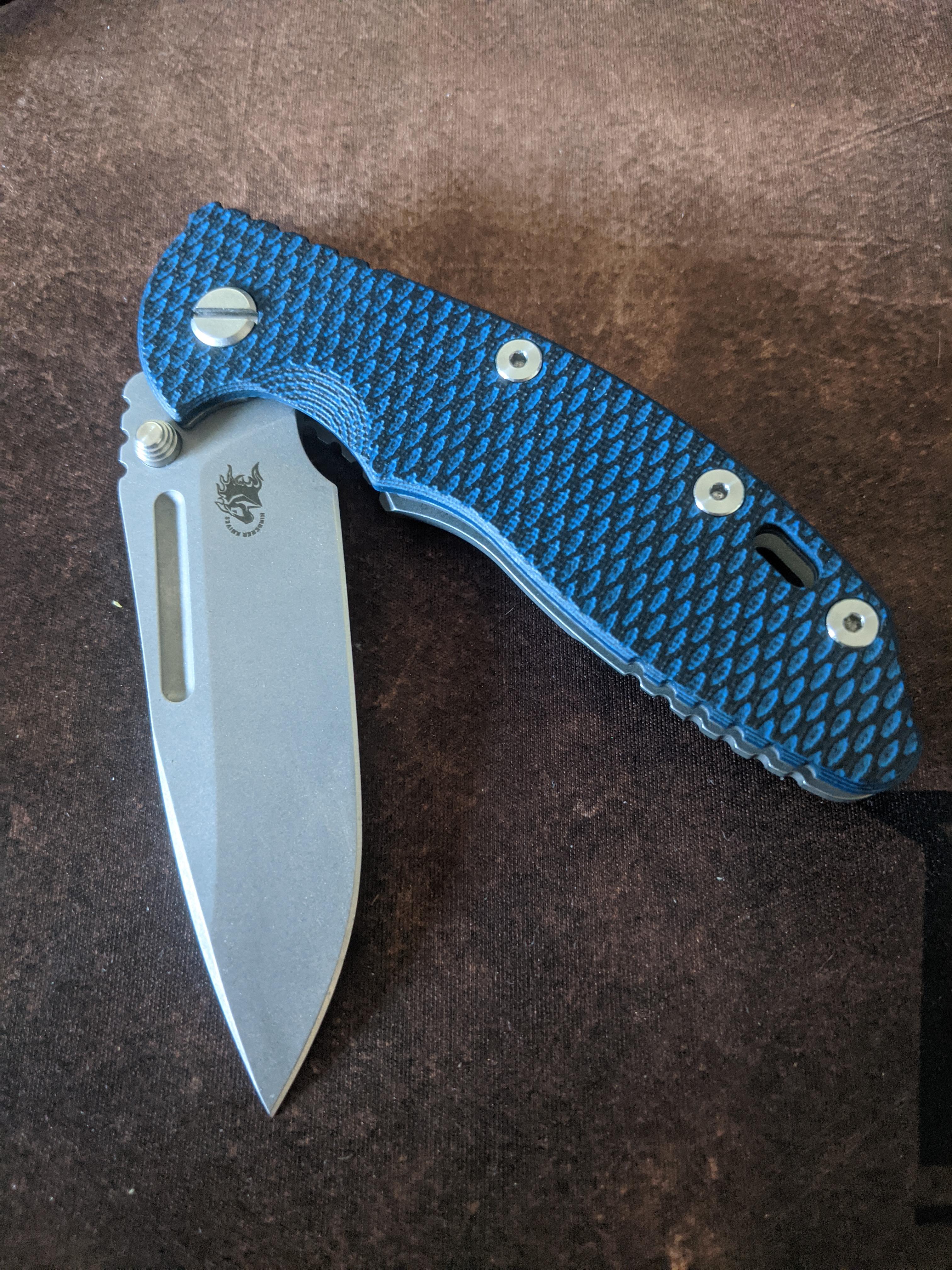 Now with even more skiff bearings. Definitely a game changer for any knife with bearings! r